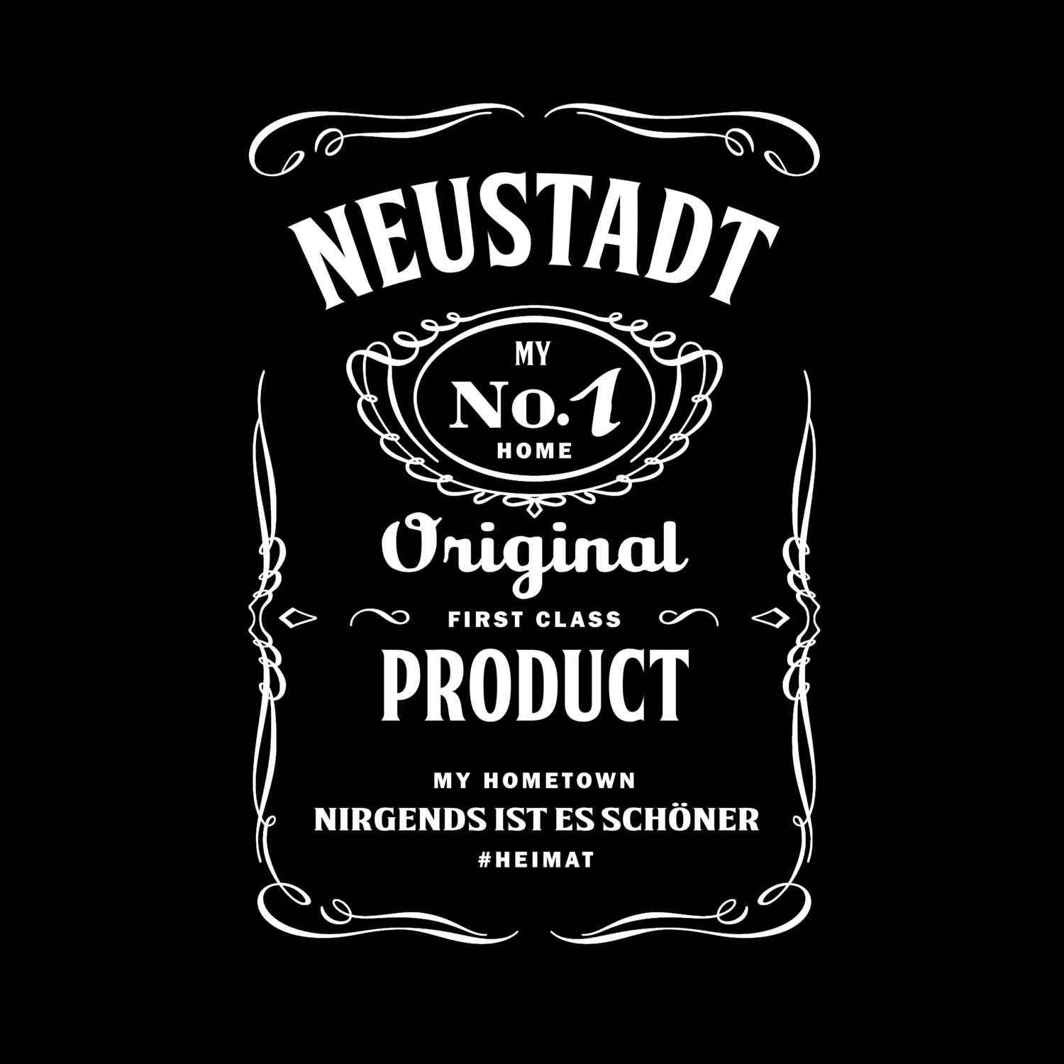 T-Shirt »Jackie« für den Ort »Neustadt«