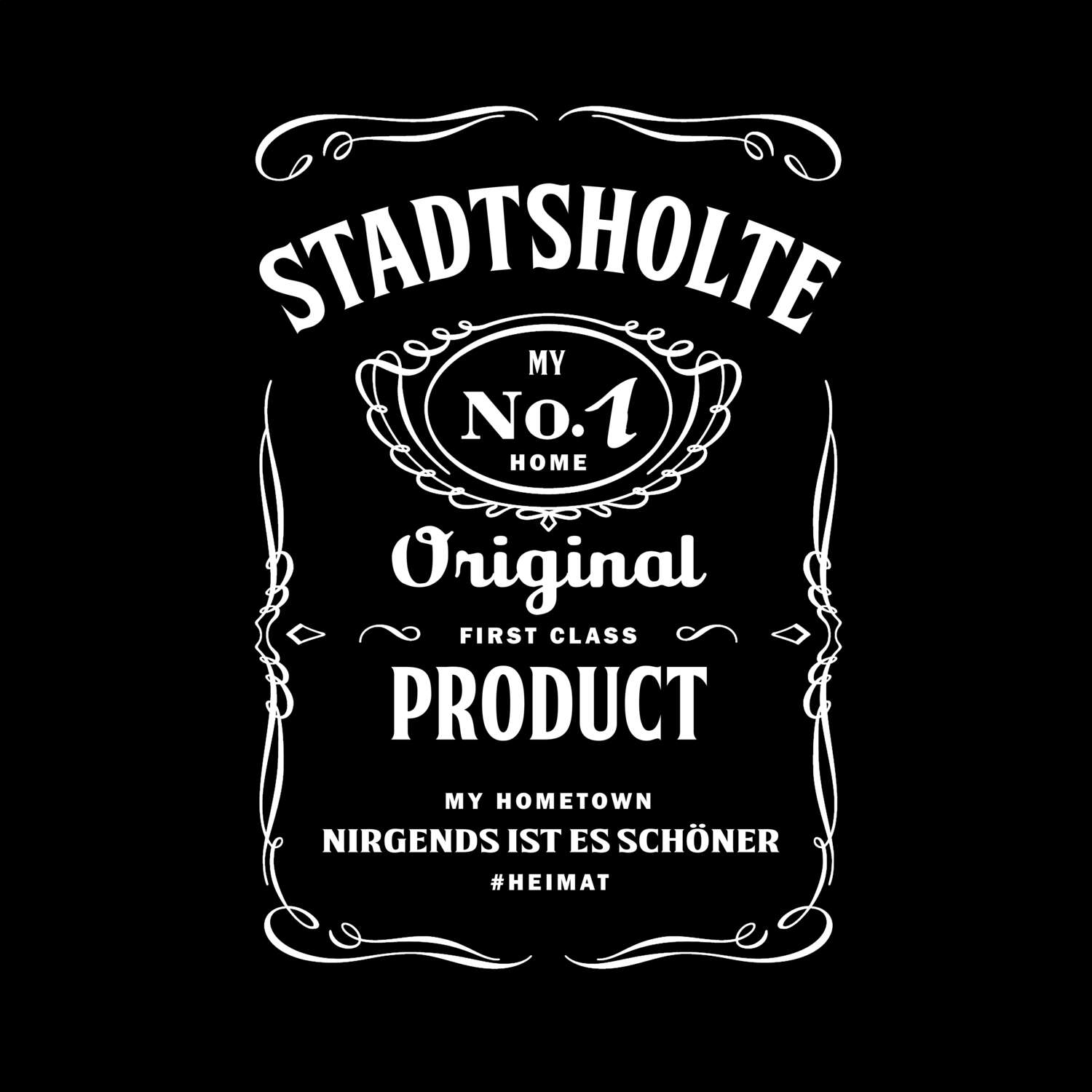 T-Shirt »Jackie« für den Ort »Stadtsholte«