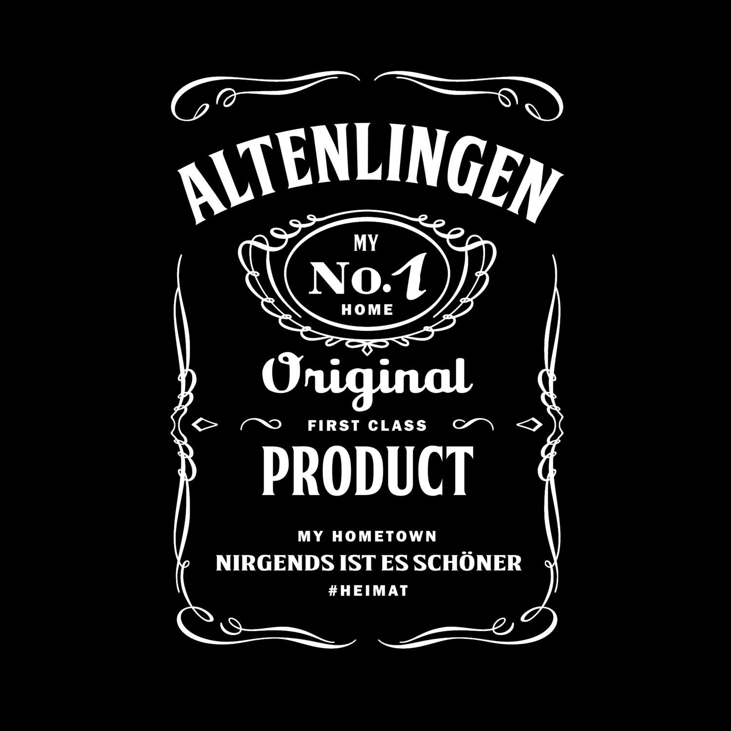 T-Shirt »Jackie« für den Ort »Altenlingen«