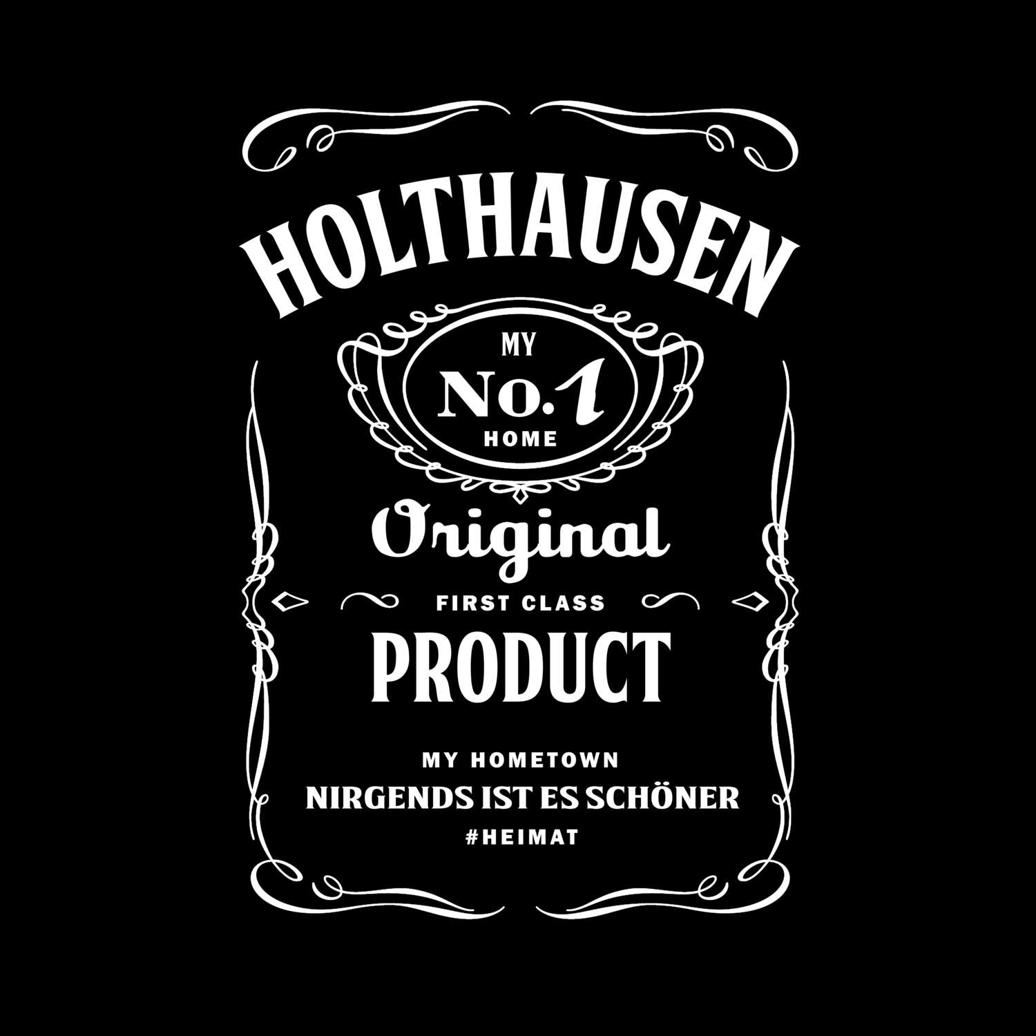 T-Shirt »Jackie« für den Ort »Holthausen«