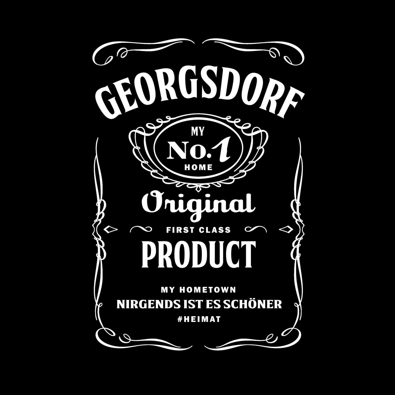 T-Shirt »Jackie« für den Ort »Georgsdorf«