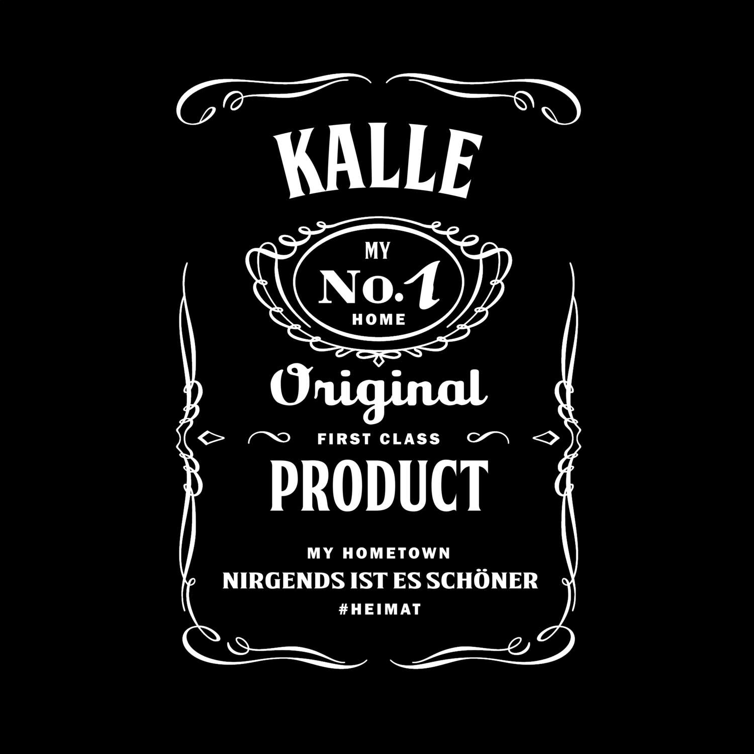 T-Shirt »Jackie« für den Ort »Kalle«