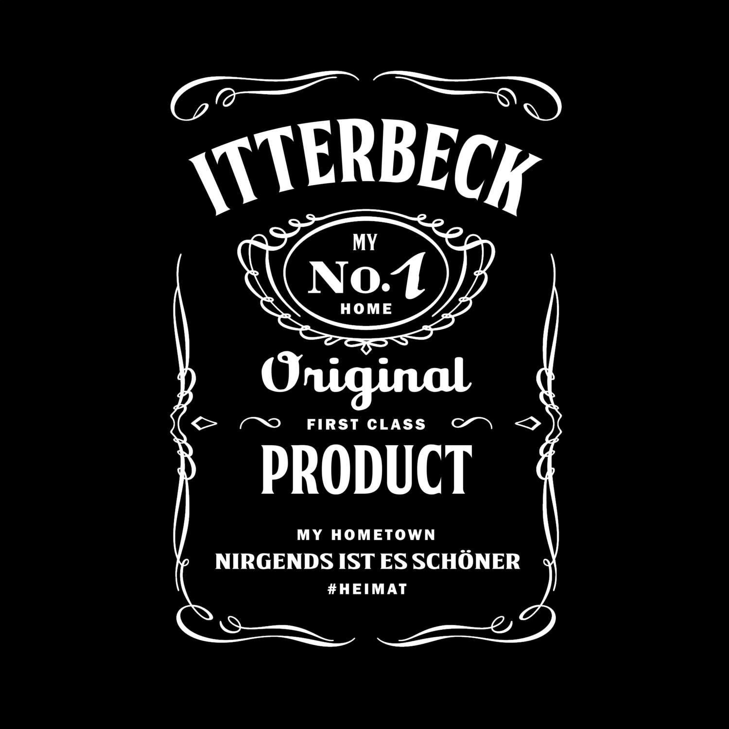 T-Shirt »Jackie« für den Ort »Itterbeck«