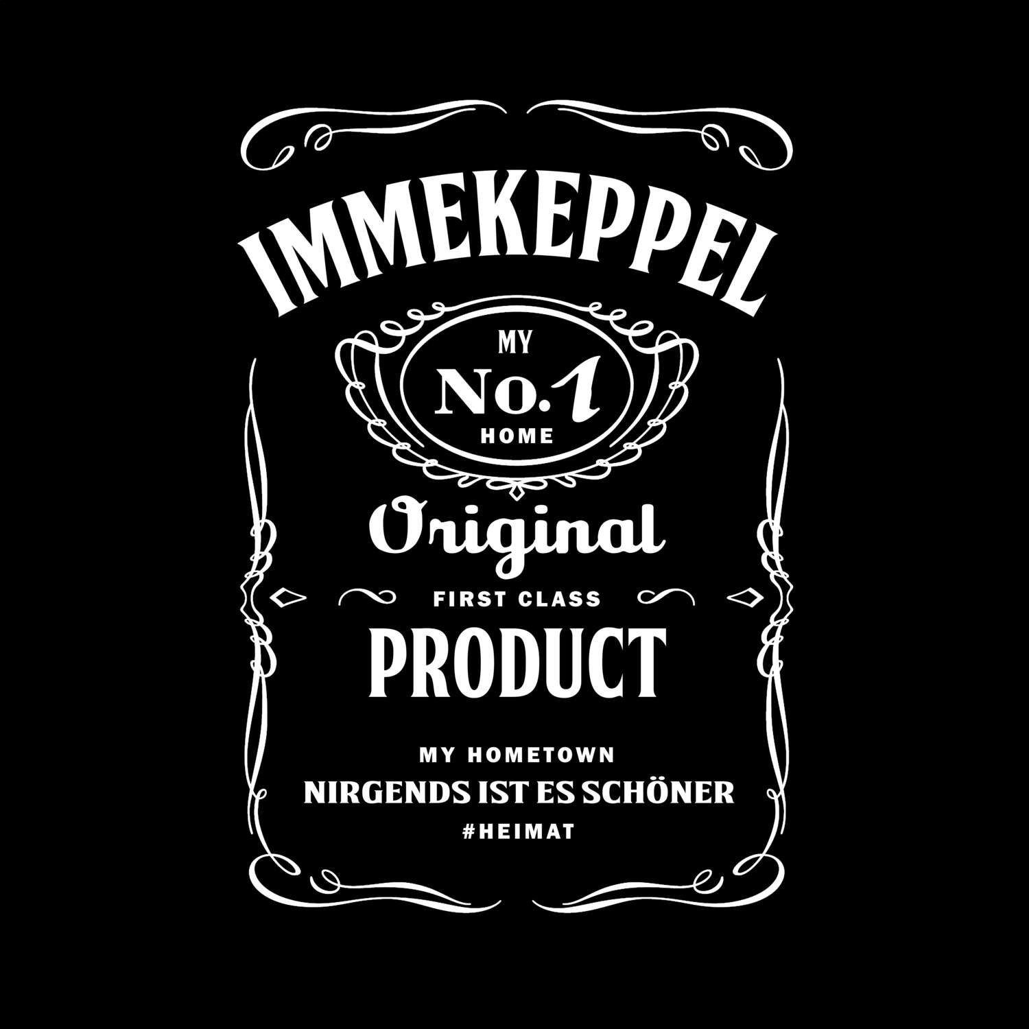 T-Shirt »Jackie« für den Ort »Immekeppel«