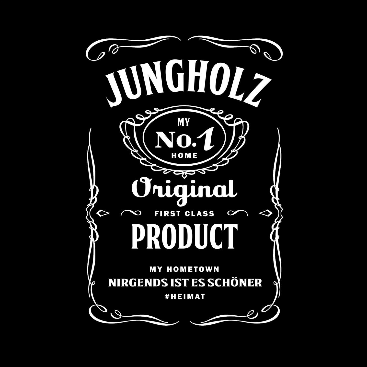 T-Shirt »Jackie« für den Ort »Jungholz«