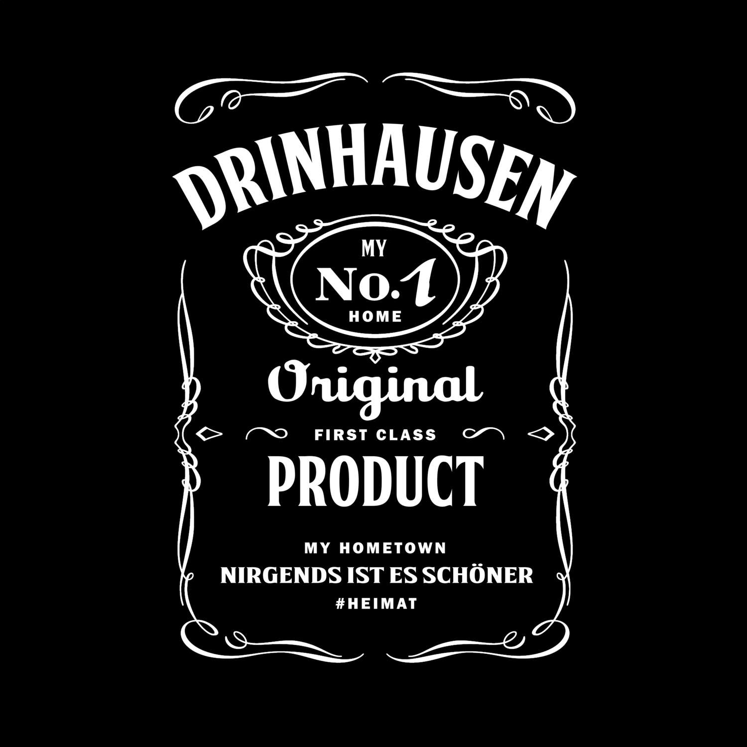 T-Shirt »Jackie« für den Ort »Drinhausen«