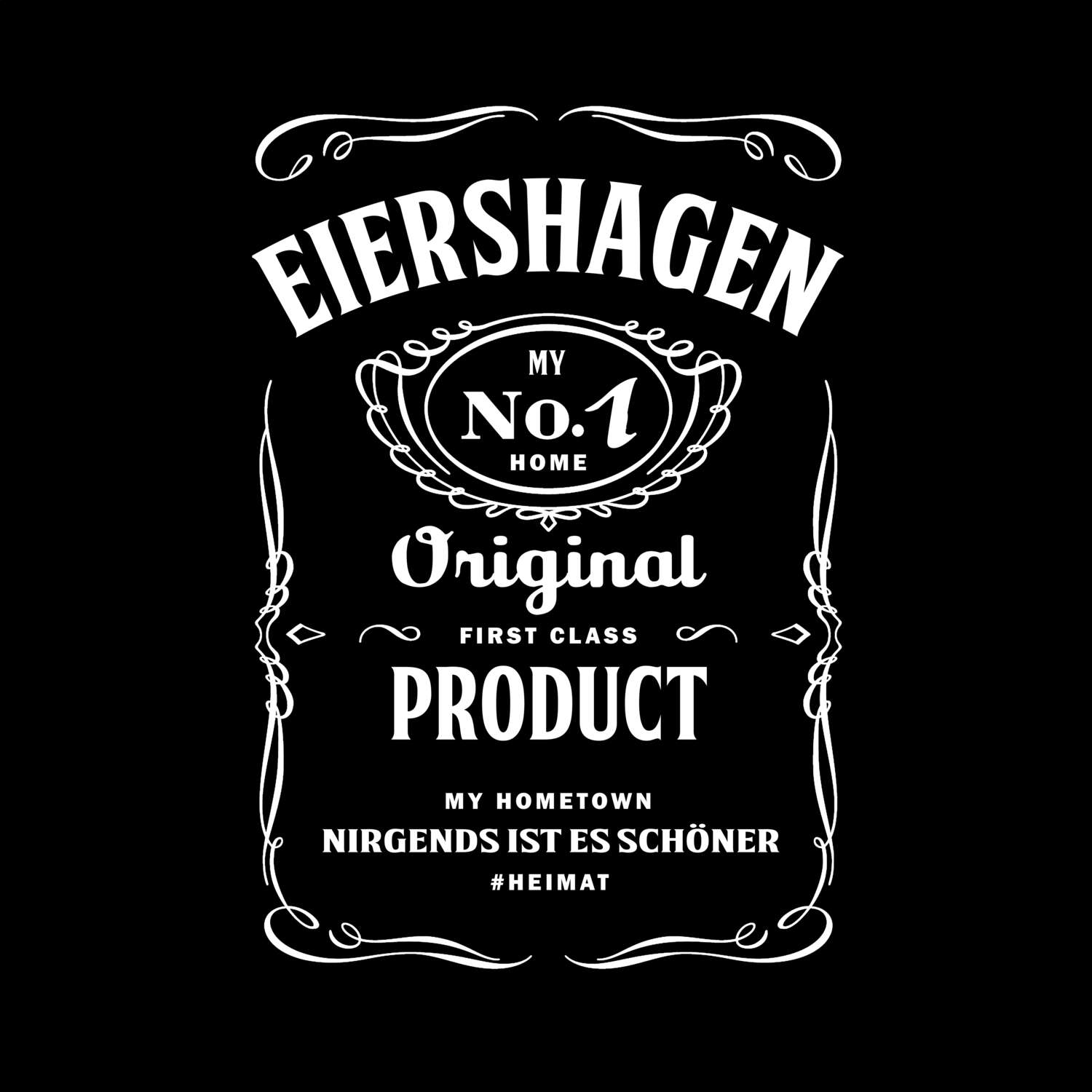 T-Shirt »Jackie« für den Ort »Eiershagen«