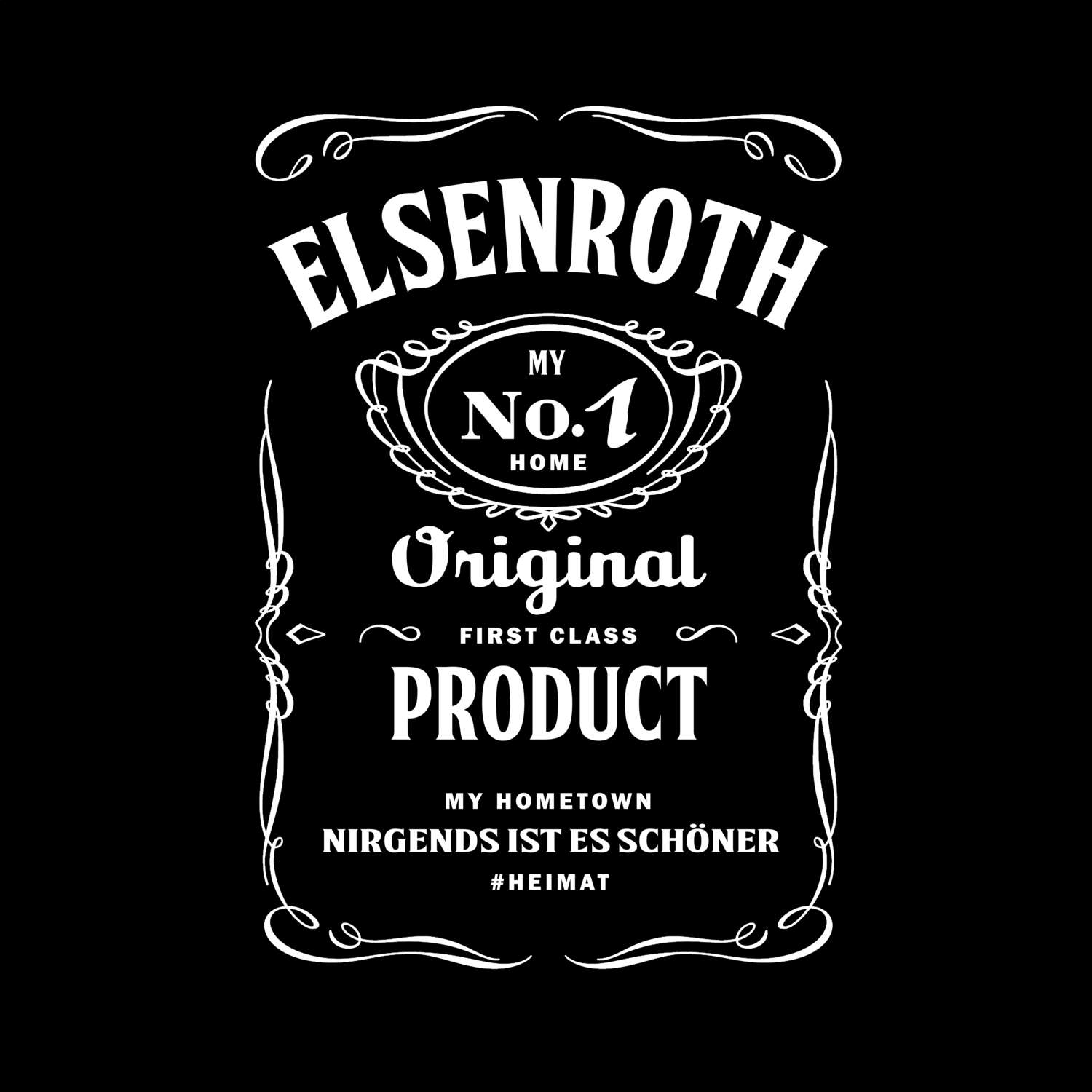 T-Shirt »Jackie« für den Ort »Elsenroth«