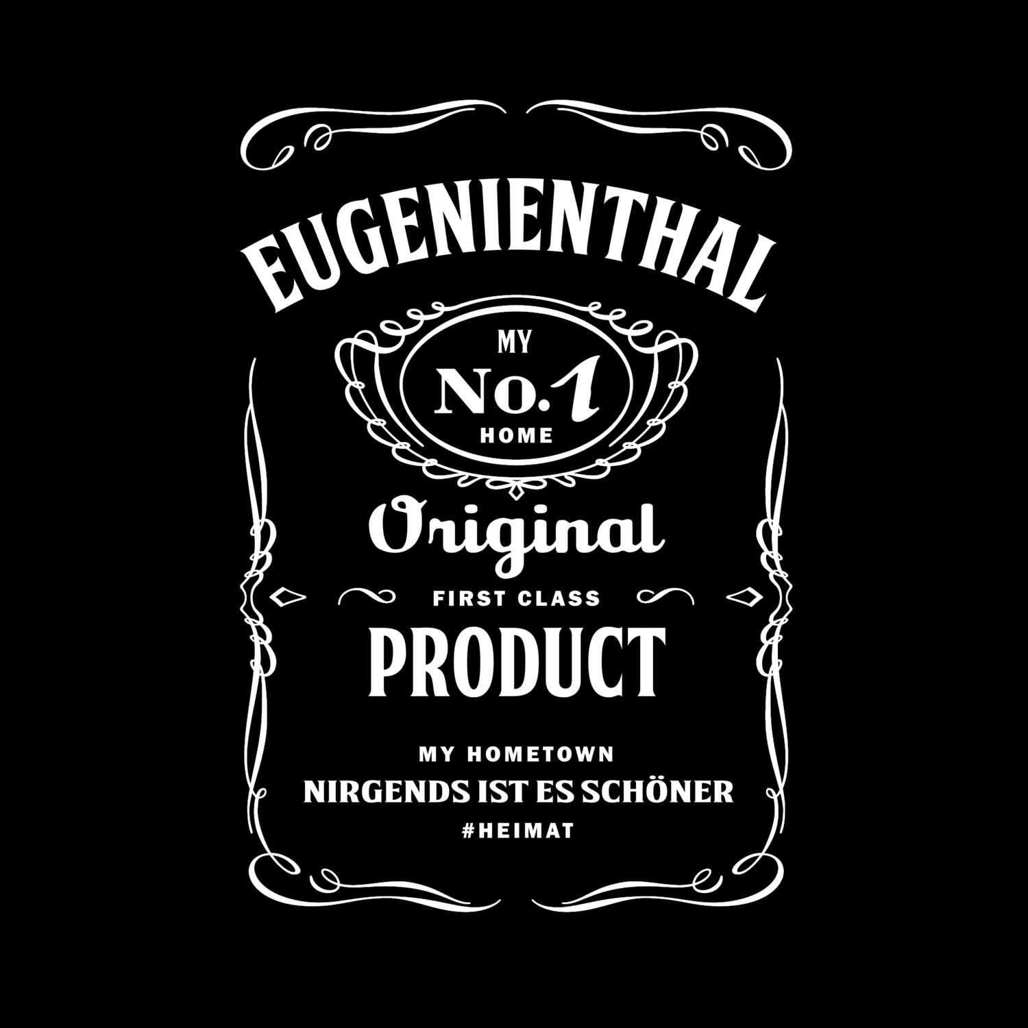 T-Shirt »Jackie« für den Ort »Eugenienthal«