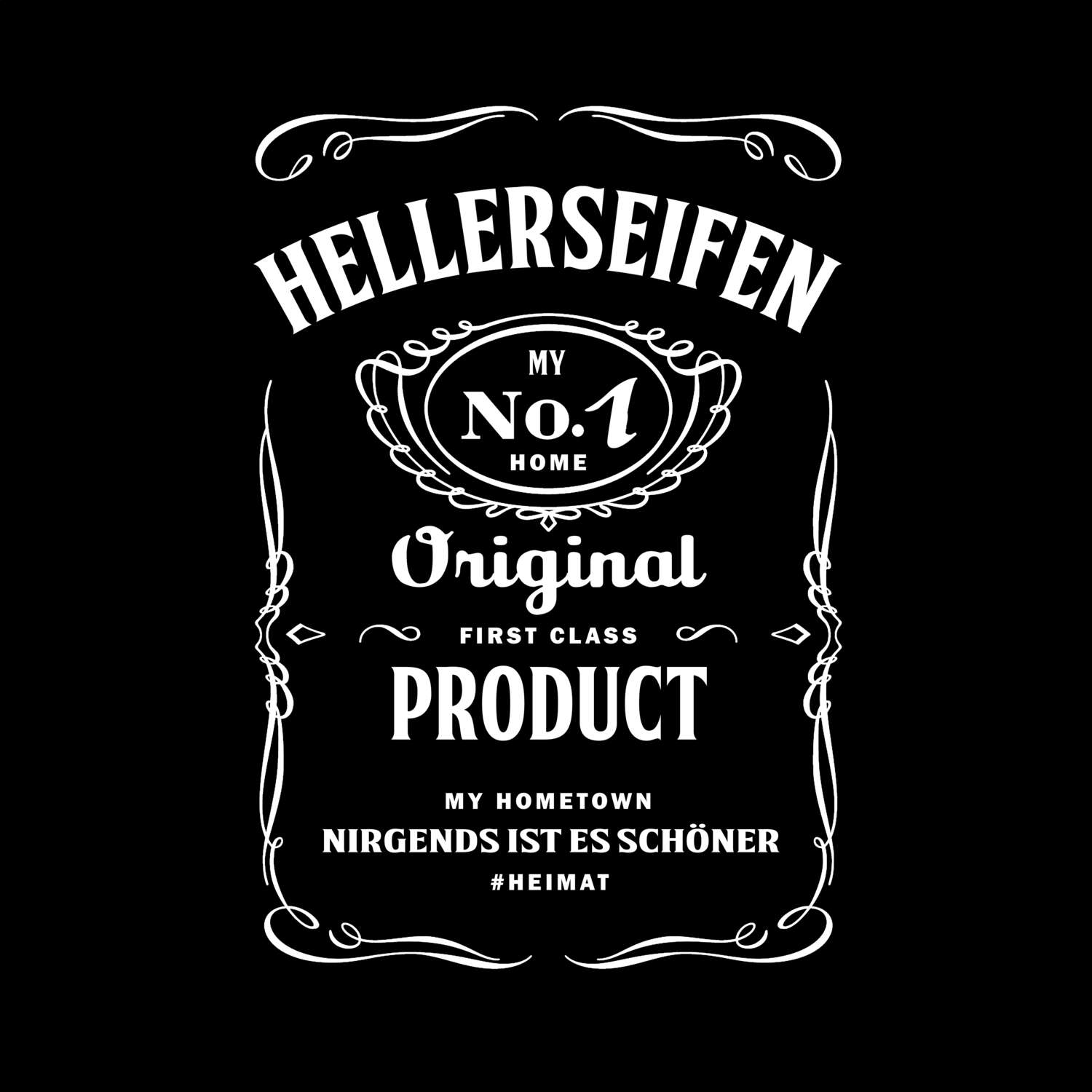 T-Shirt »Jackie« für den Ort »Hellerseifen«