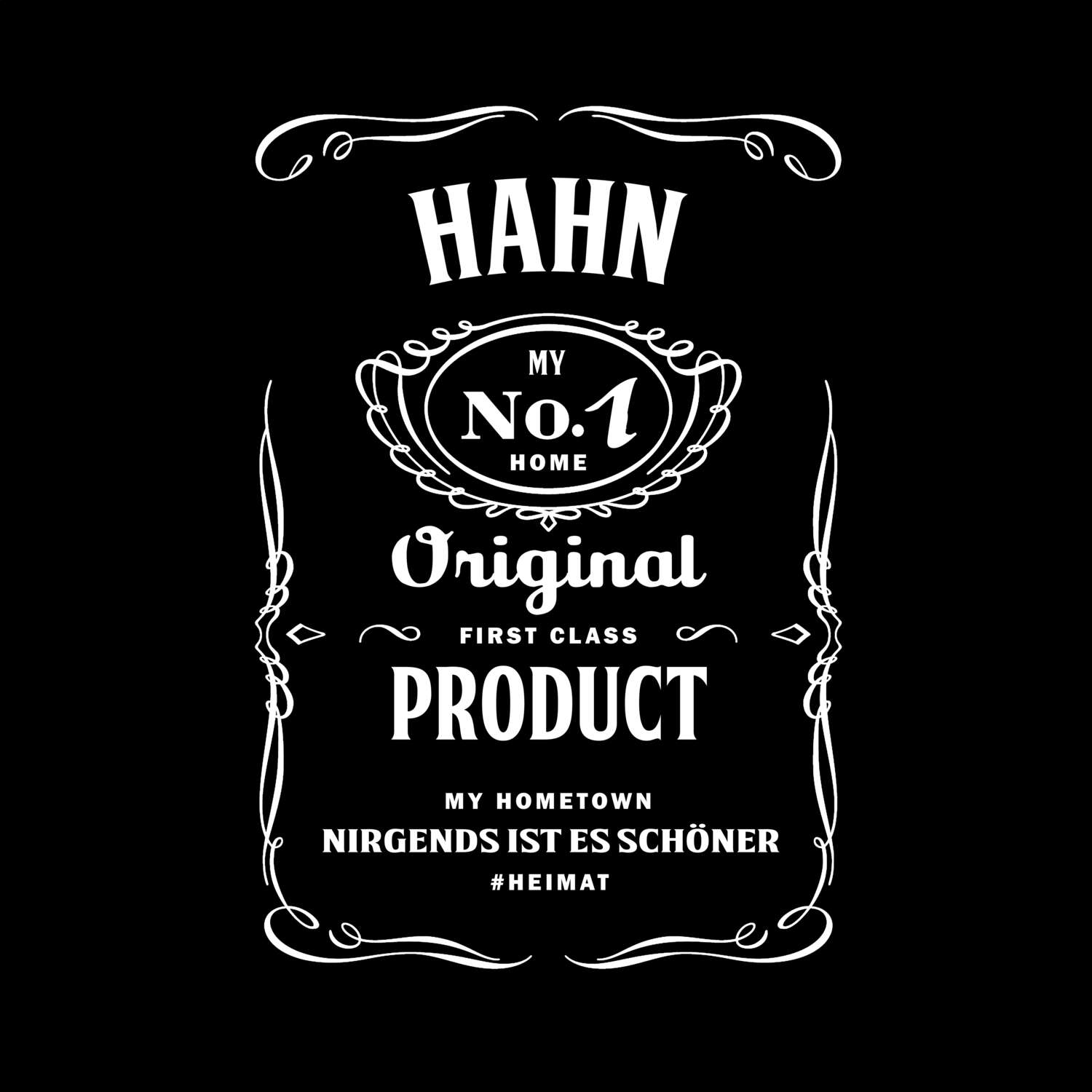 T-Shirt »Jackie« für den Ort »Hahn«