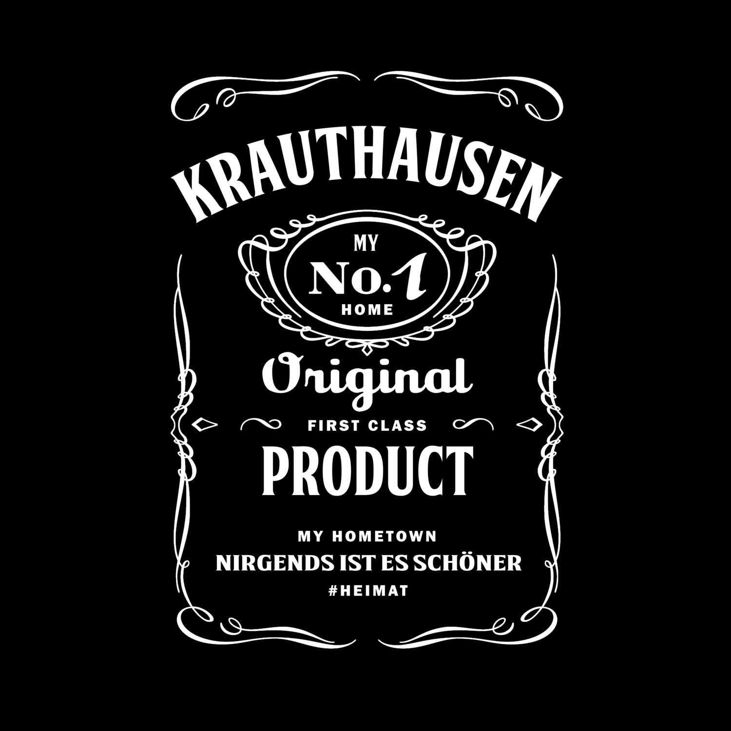 T-Shirt »Jackie« für den Ort »Krauthausen«