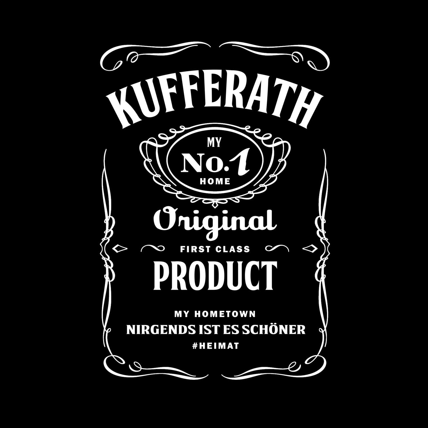 T-Shirt »Jackie« für den Ort »Kufferath«