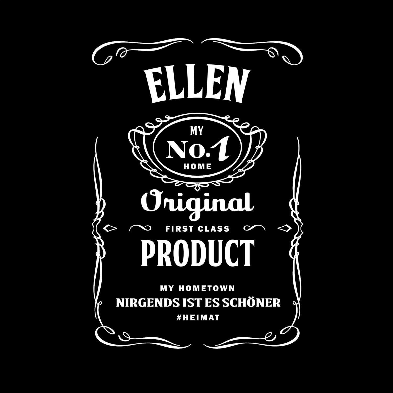 T-Shirt »Jackie« für den Ort »Ellen«