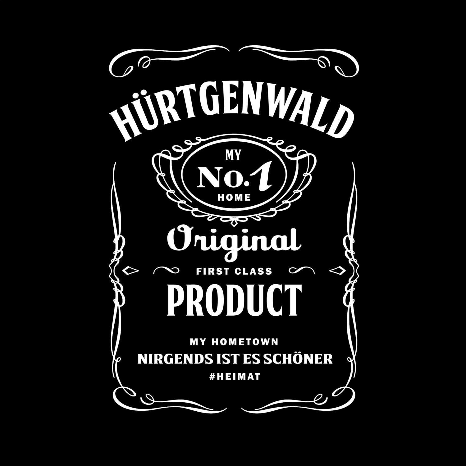 T-Shirt »Jackie« für den Ort »Hürtgenwald«