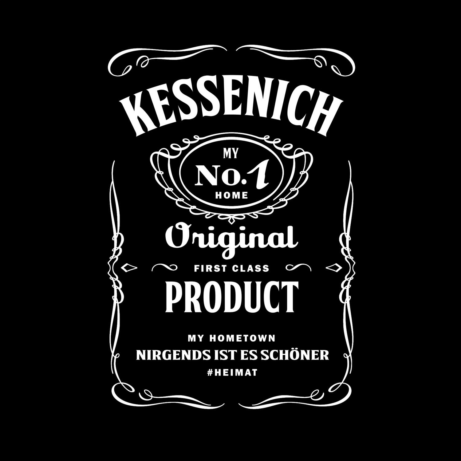 T-Shirt »Jackie« für den Ort »Kessenich«