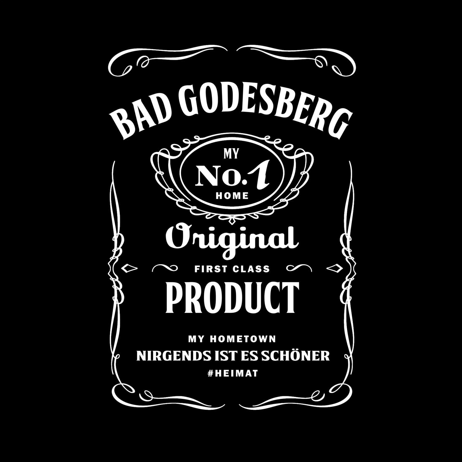 T-Shirt »Jackie« für den Ort »Bad Godesberg«