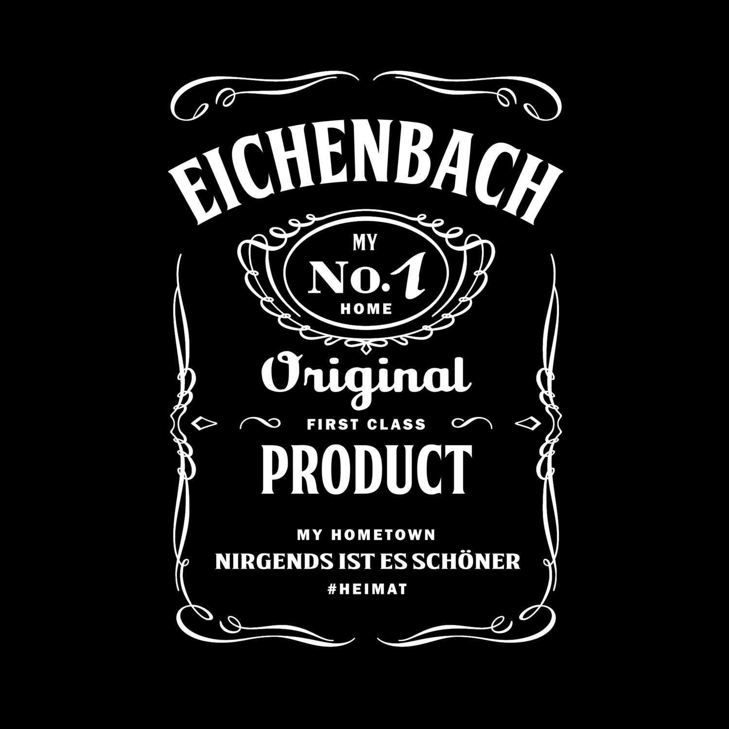 T-Shirt »Jackie« für den Ort »Eichenbach«