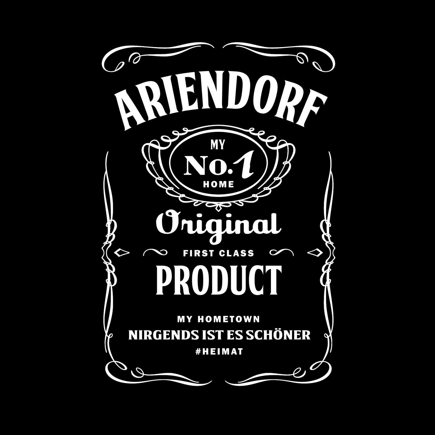 T-Shirt »Jackie« für den Ort »Ariendorf«