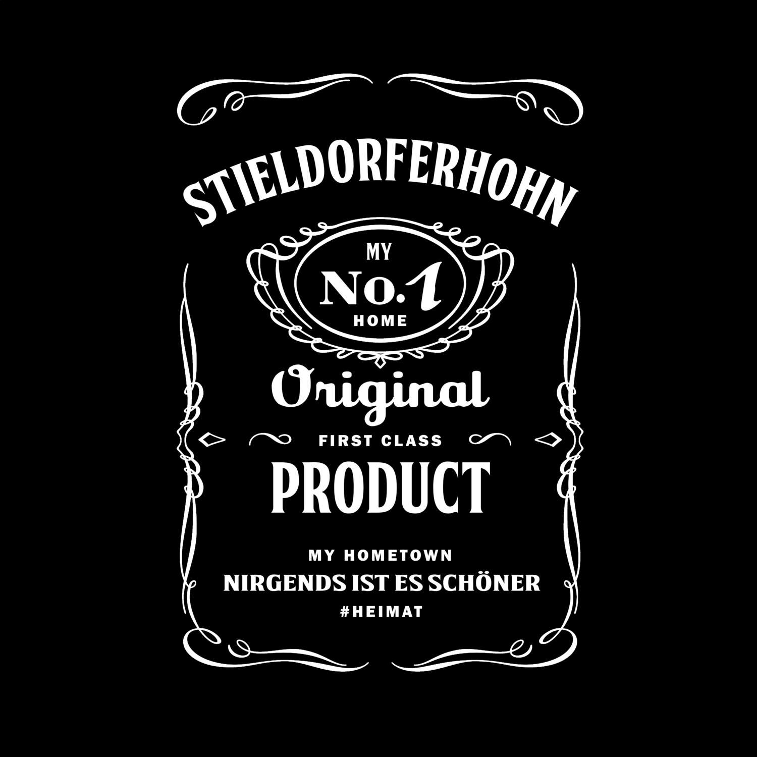 T-Shirt »Jackie« für den Ort »Stieldorferhohn«