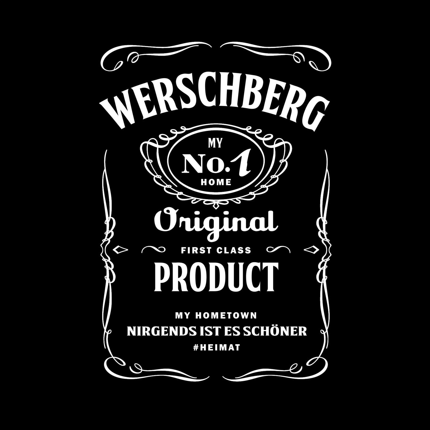 T-Shirt »Jackie« für den Ort »Werschberg«