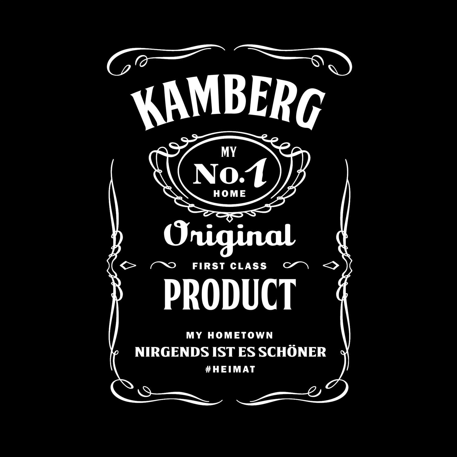 T-Shirt »Jackie« für den Ort »Kamberg«