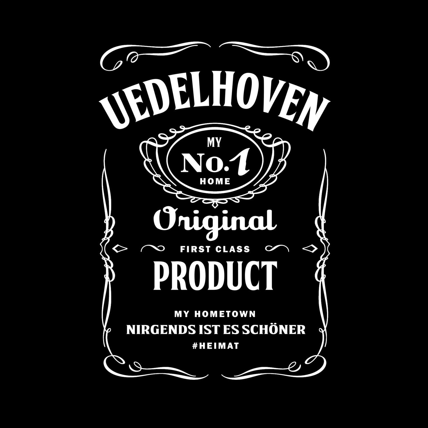 T-Shirt »Jackie« für den Ort »Uedelhoven«