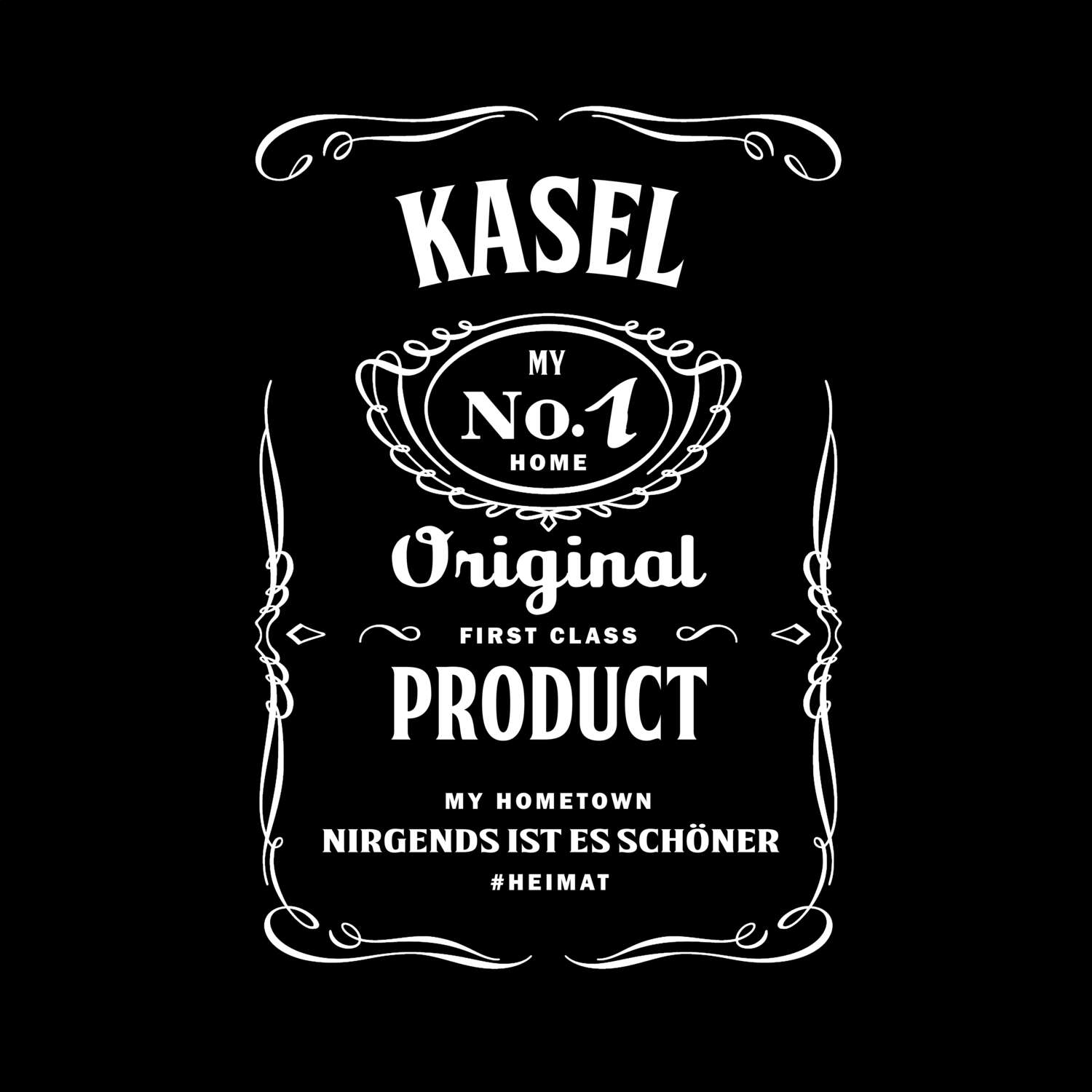 T-Shirt »Jackie« für den Ort »Kasel«