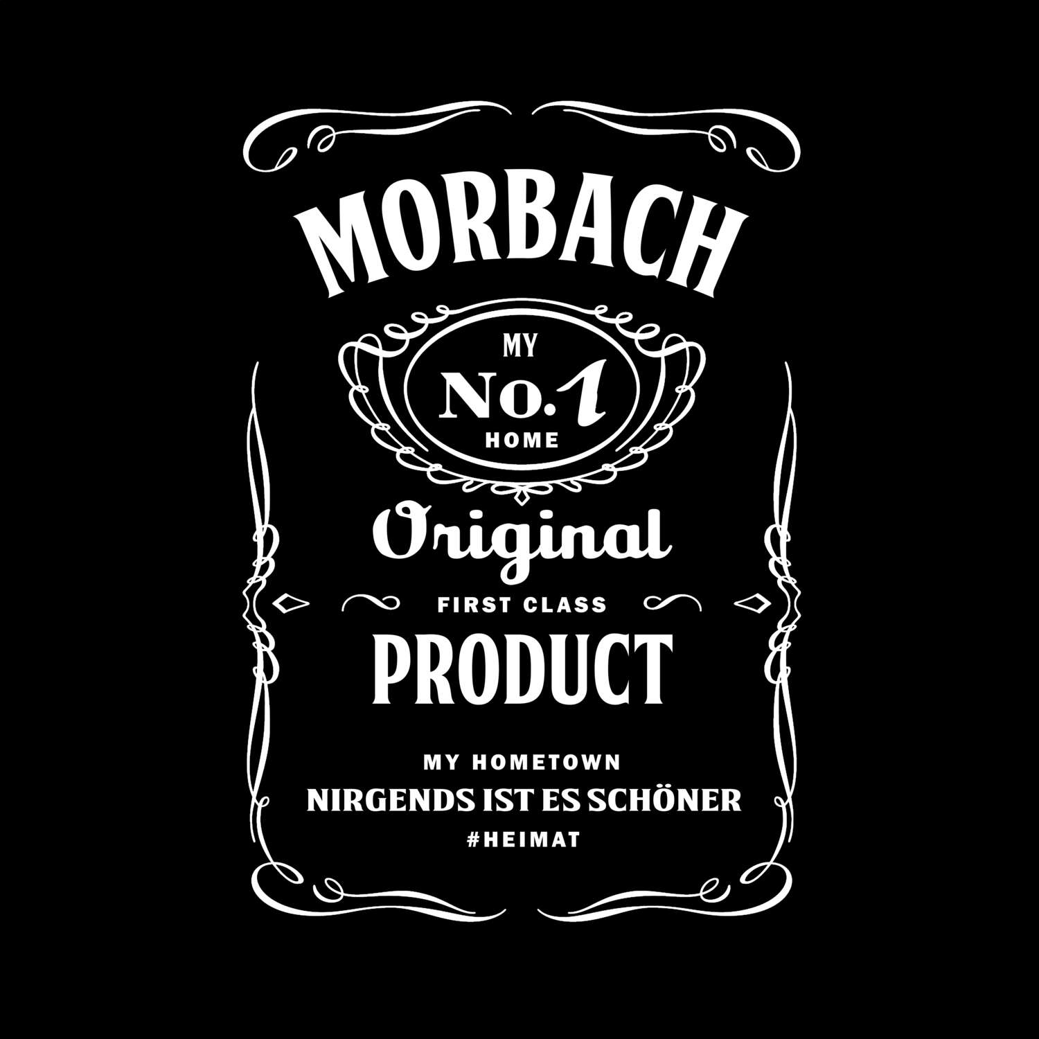 T-Shirt »Jackie« für den Ort »Morbach«