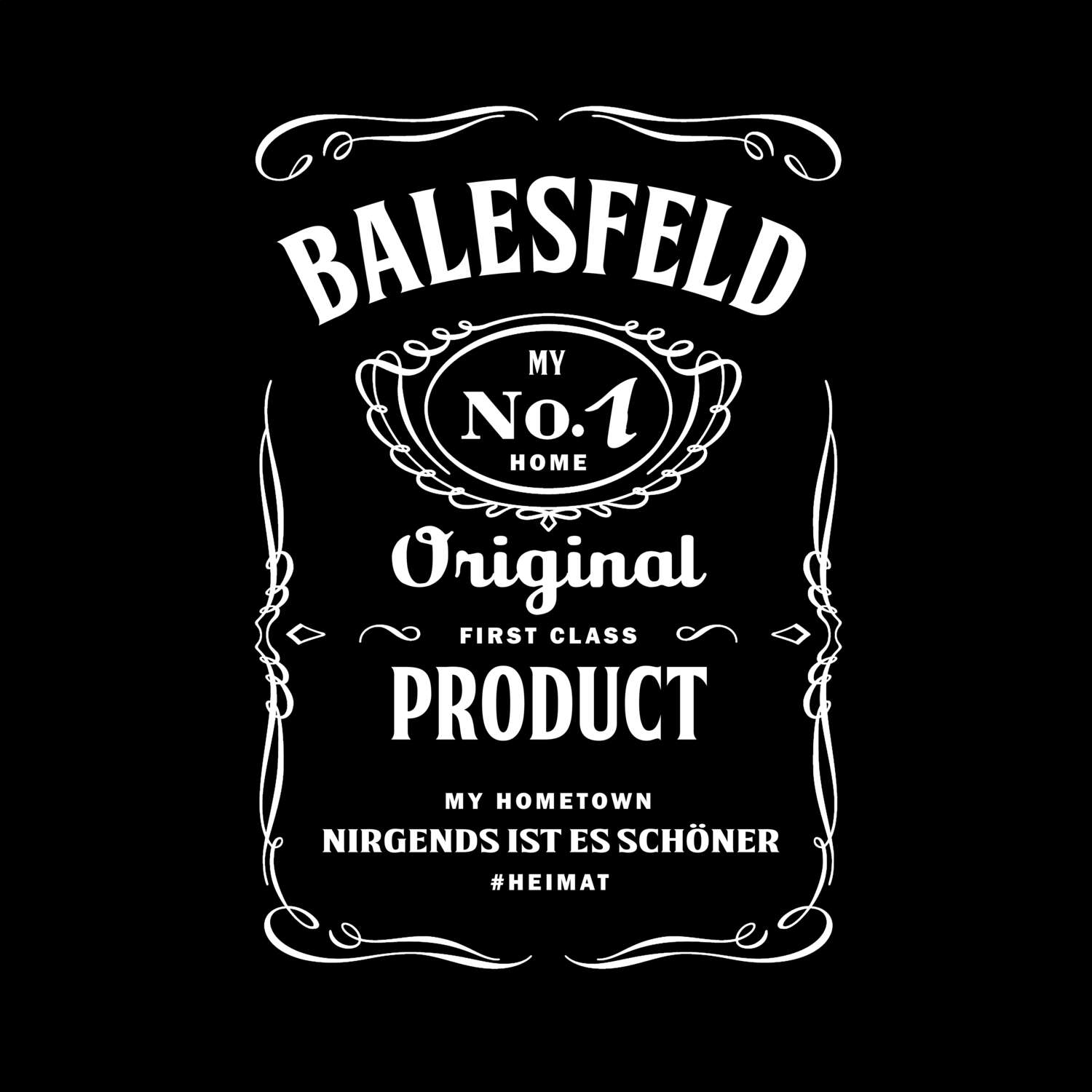 T-Shirt »Jackie« für den Ort »Balesfeld«