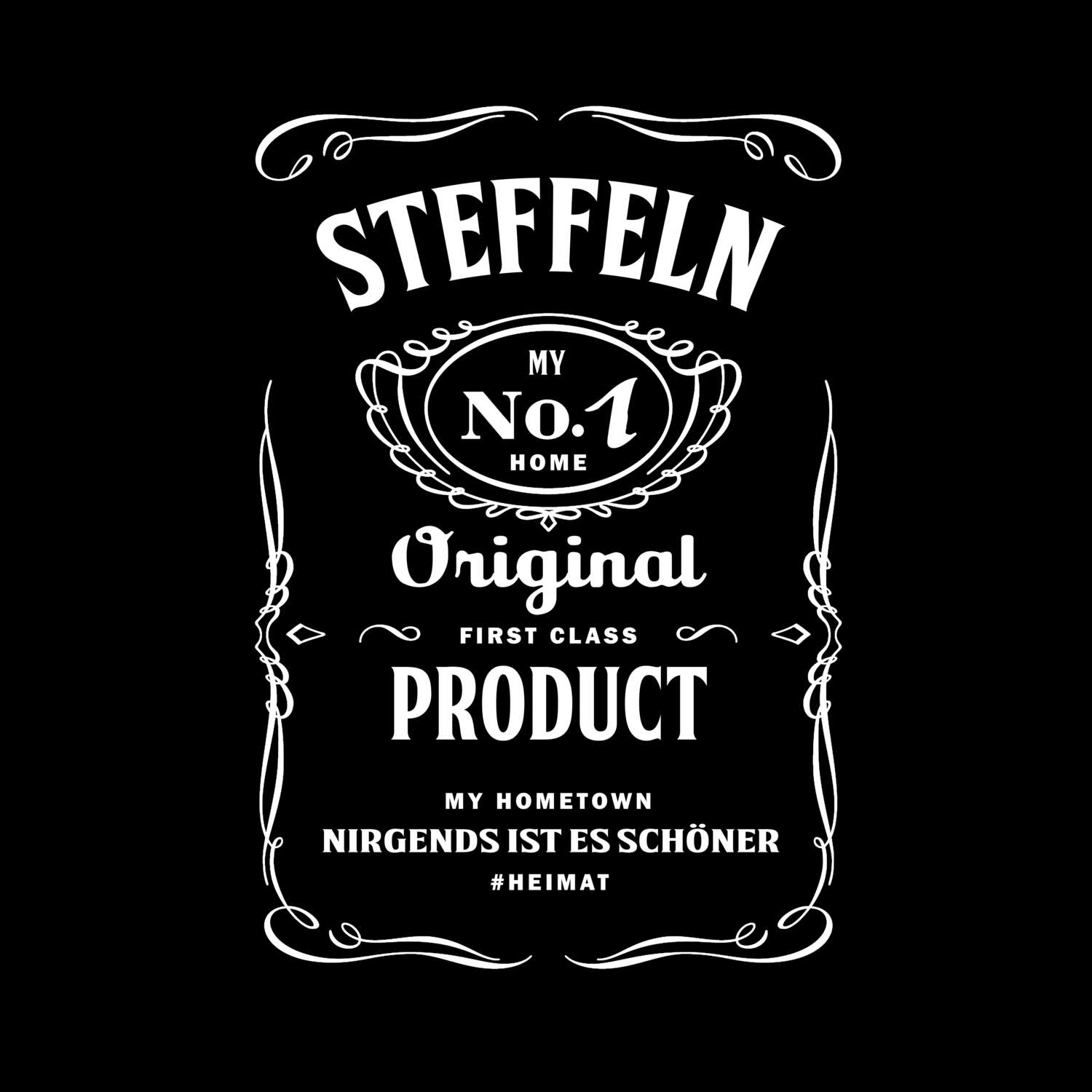 T-Shirt »Jackie« für den Ort »Steffeln«