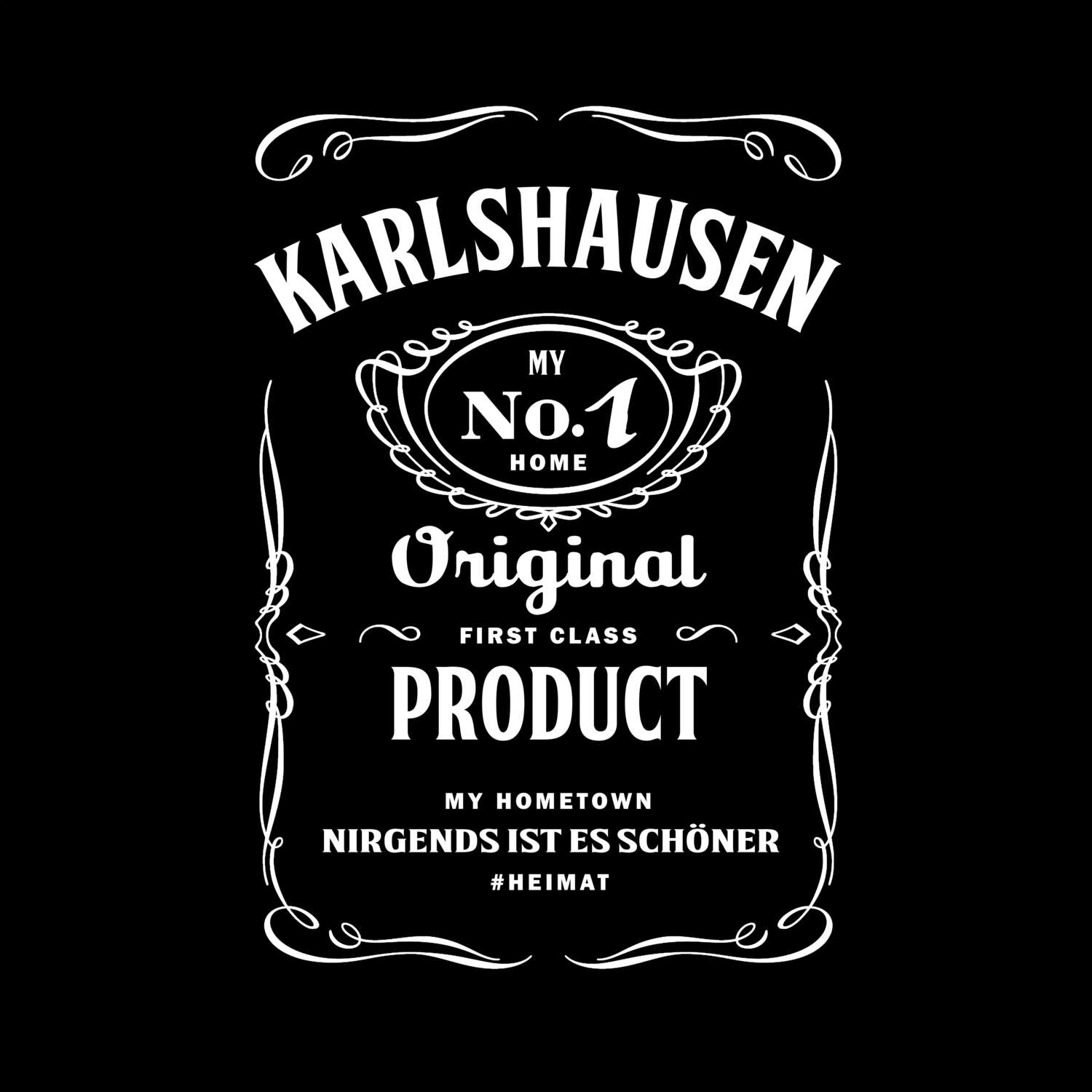 T-Shirt »Jackie« für den Ort »Karlshausen«