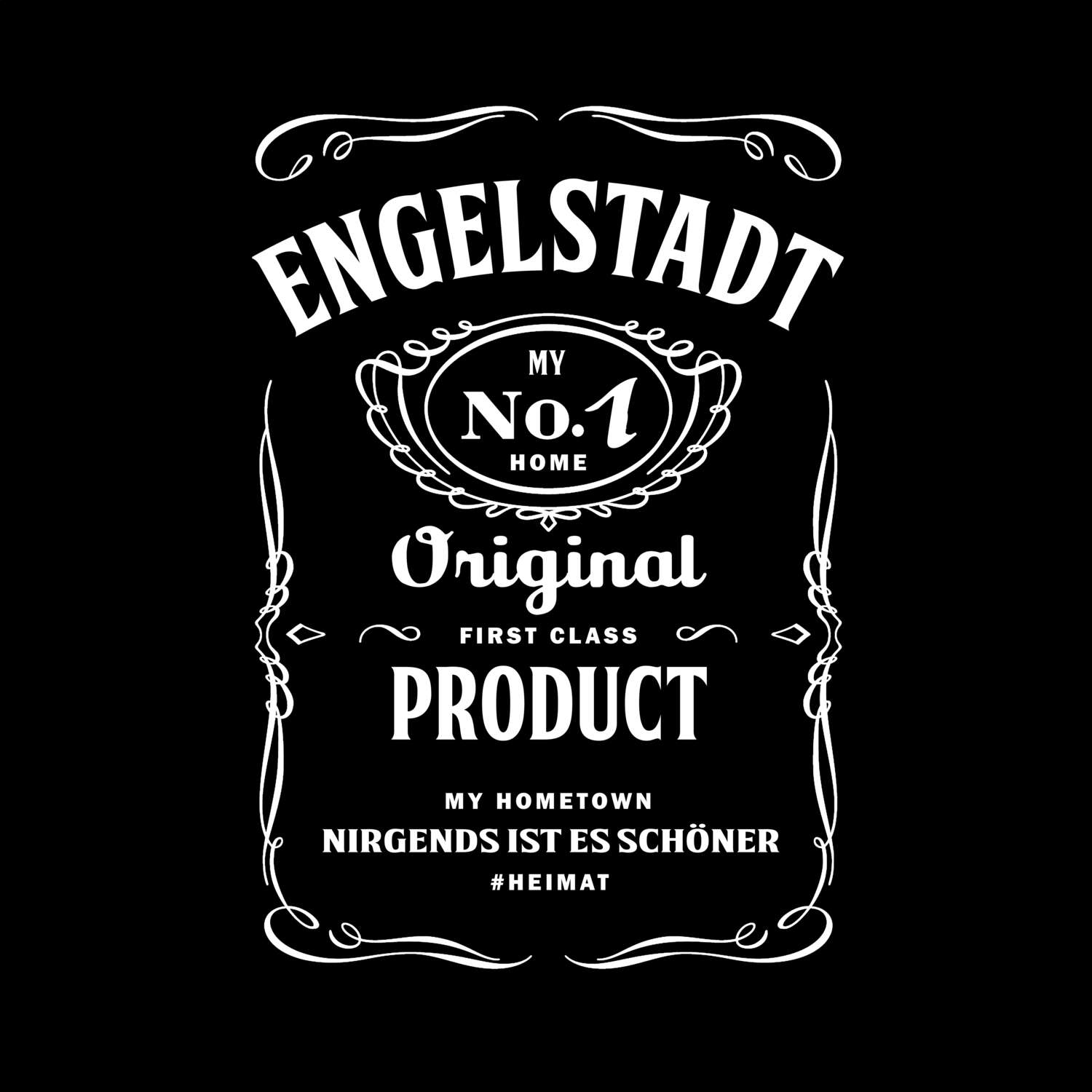 T-Shirt »Jackie« für den Ort »Engelstadt«