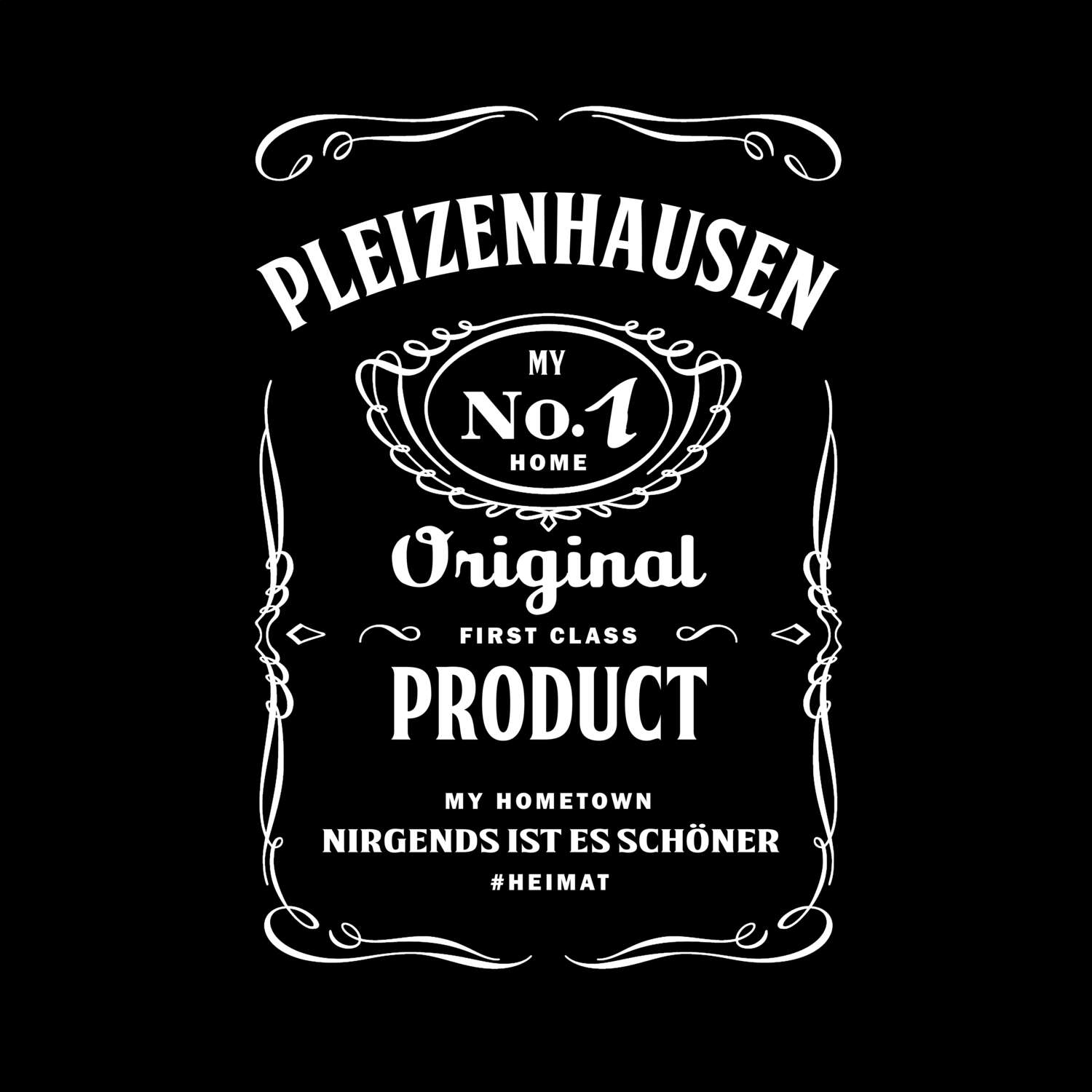 T-Shirt »Jackie« für den Ort »Pleizenhausen«