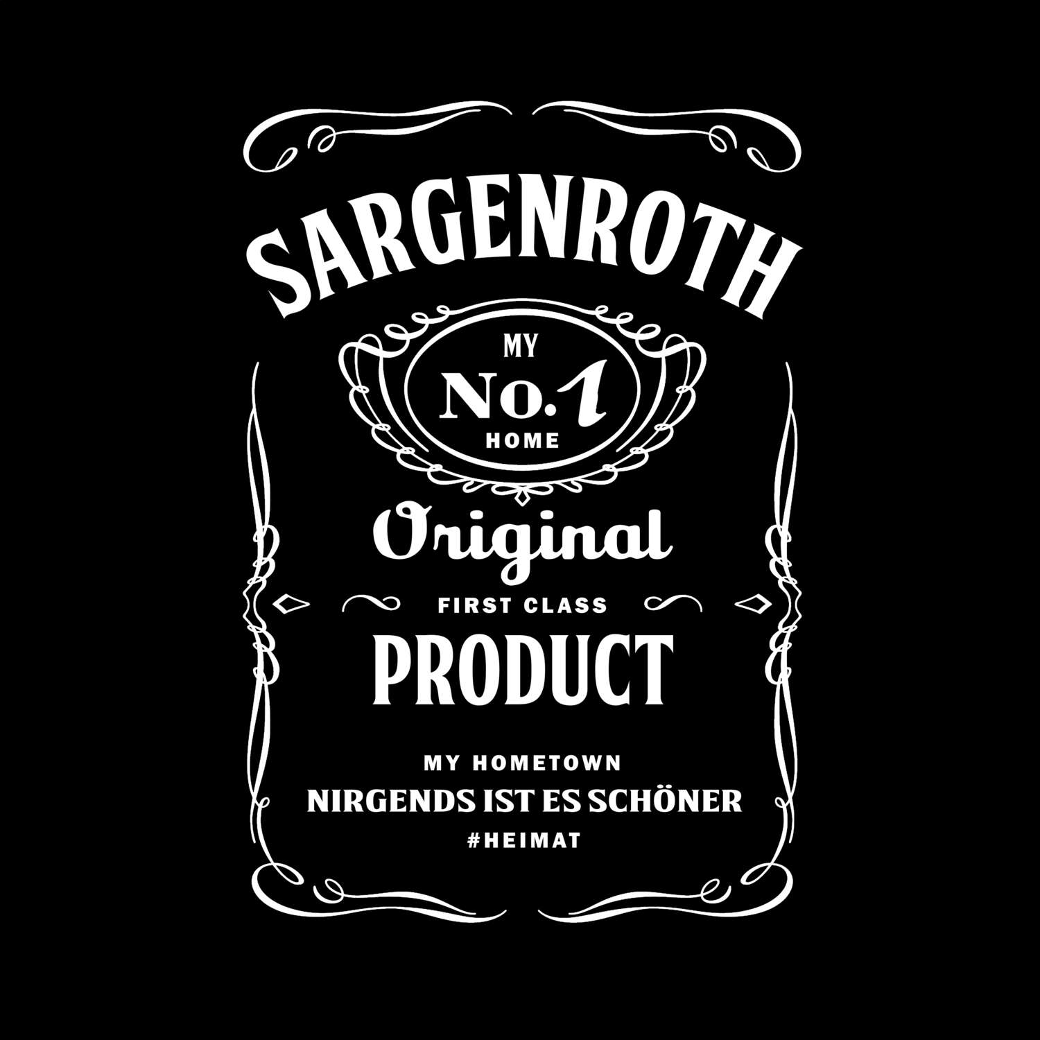 T-Shirt »Jackie« für den Ort »Sargenroth«