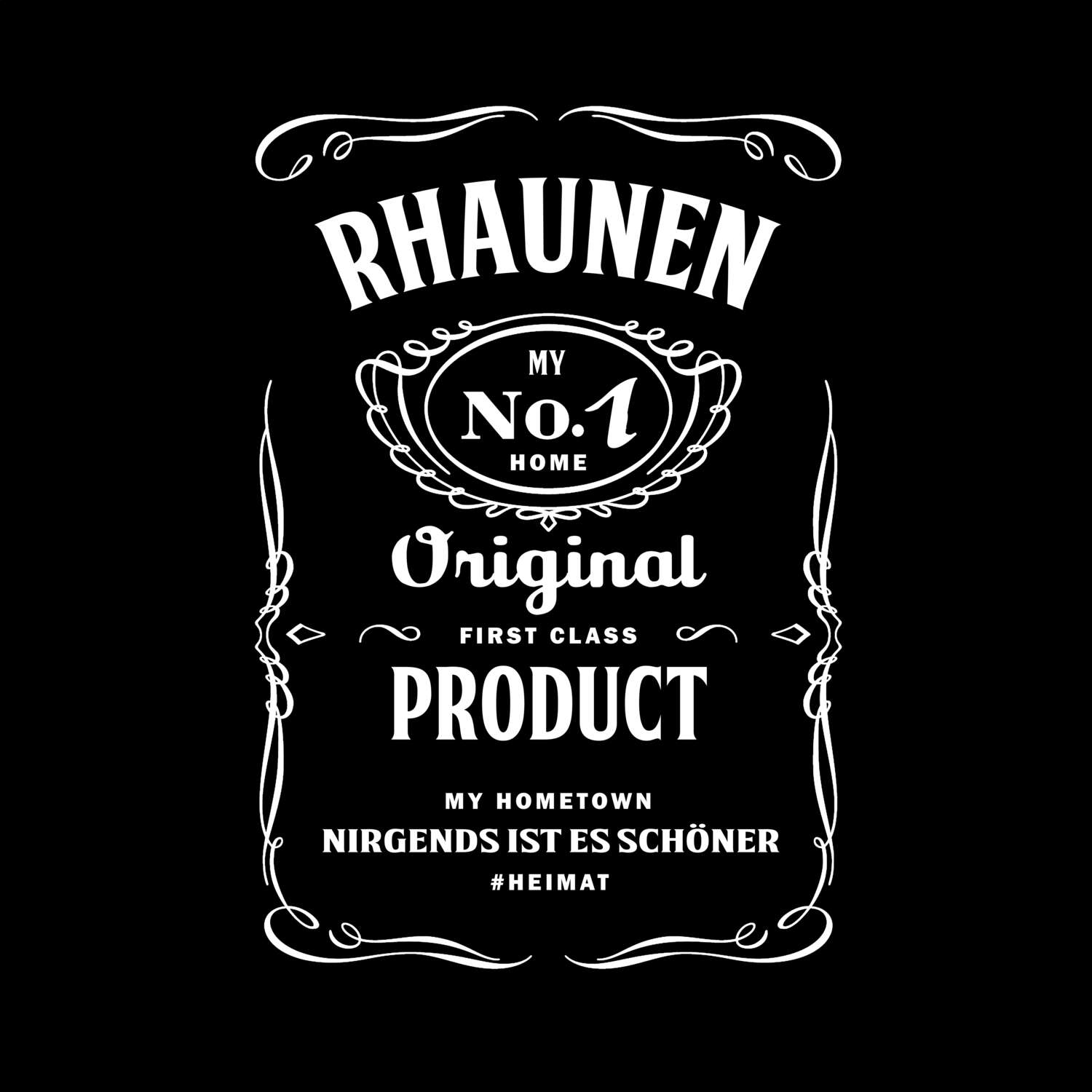 T-Shirt »Jackie« für den Ort »Rhaunen«