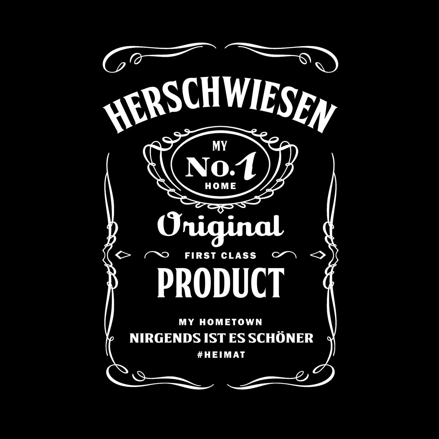 T-Shirt »Jackie« für den Ort »Herschwiesen«