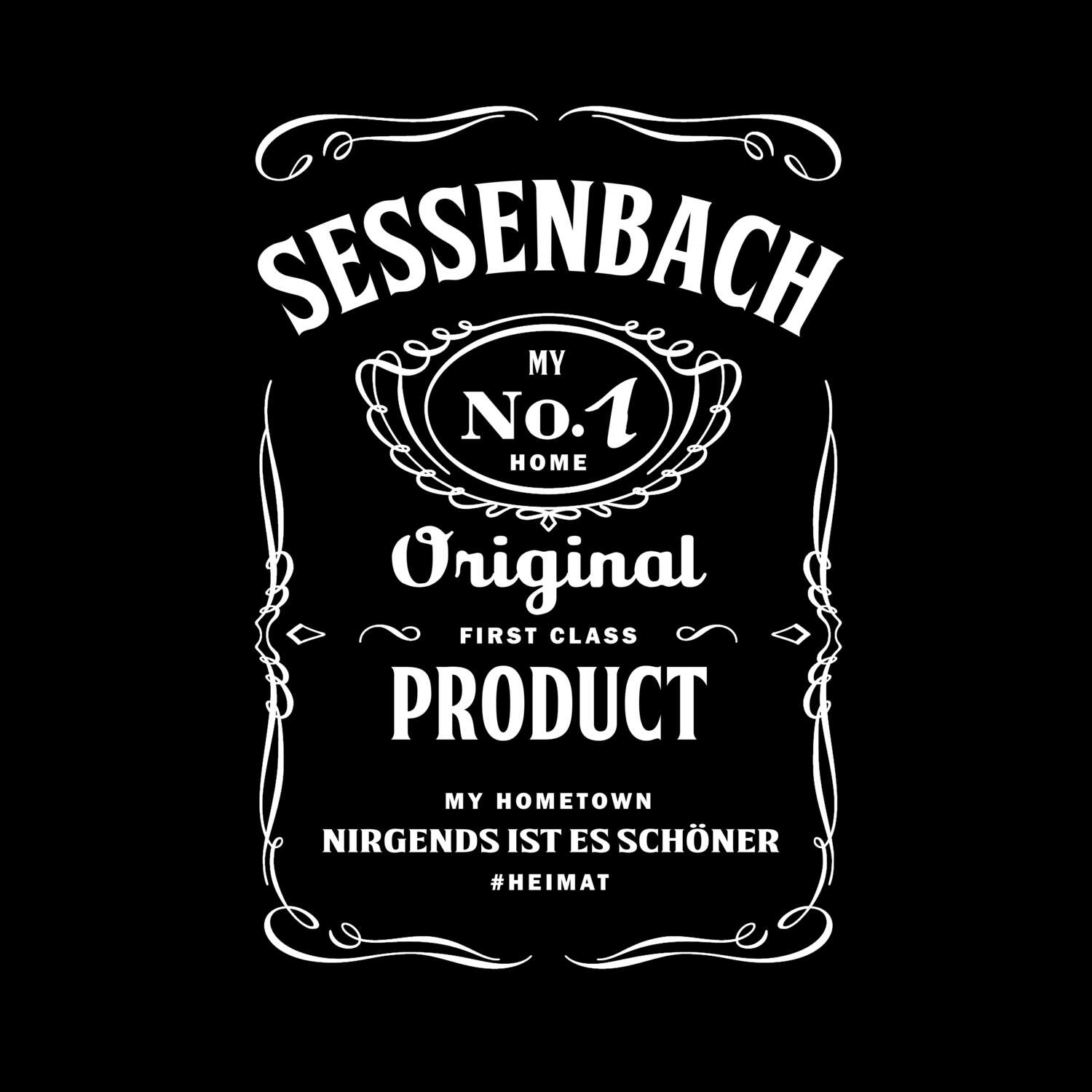 T-Shirt »Jackie« für den Ort »Sessenbach«