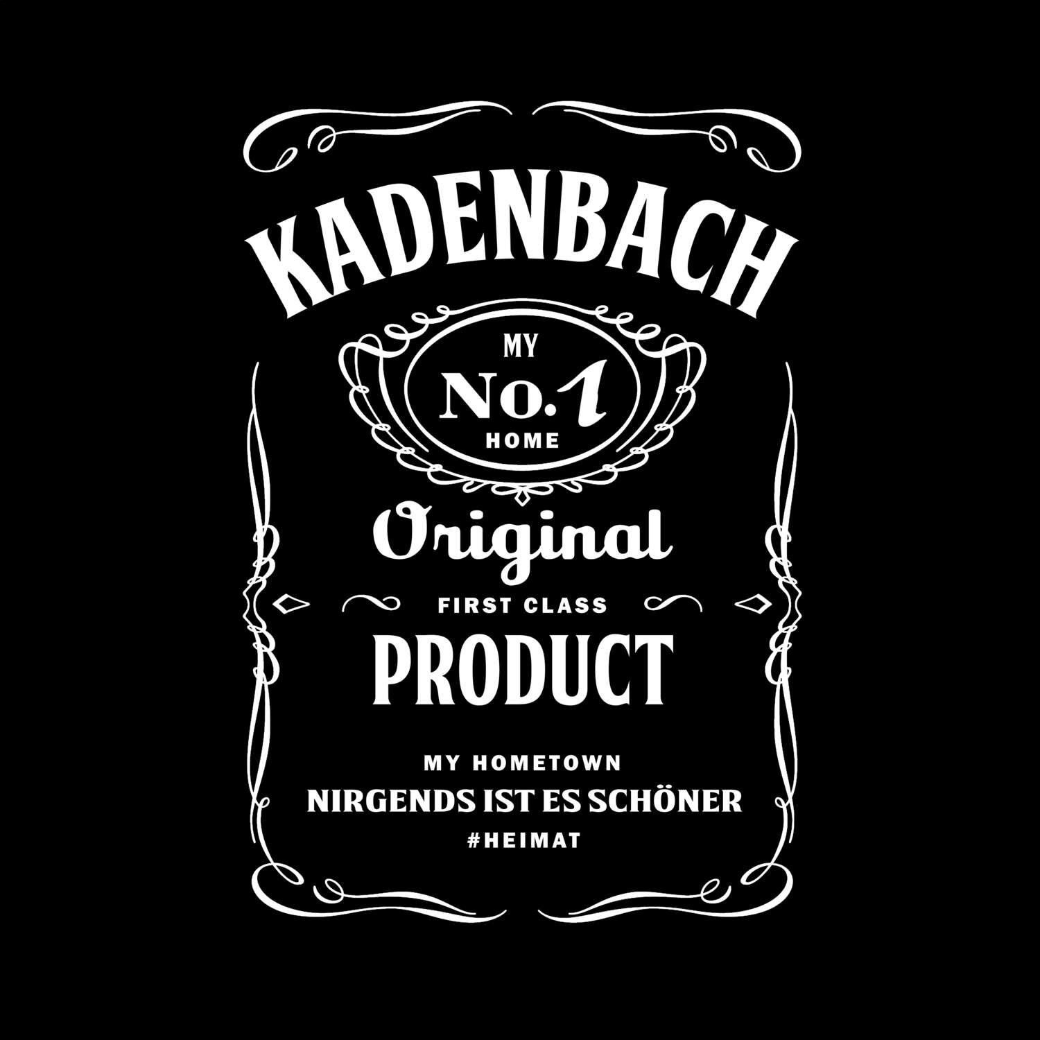 T-Shirt »Jackie« für den Ort »Kadenbach«