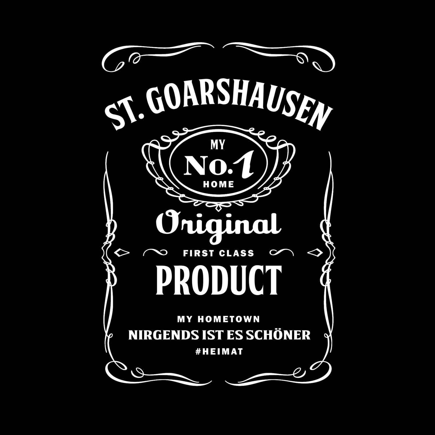 T-Shirt »Jackie« für den Ort »St. Goarshausen«