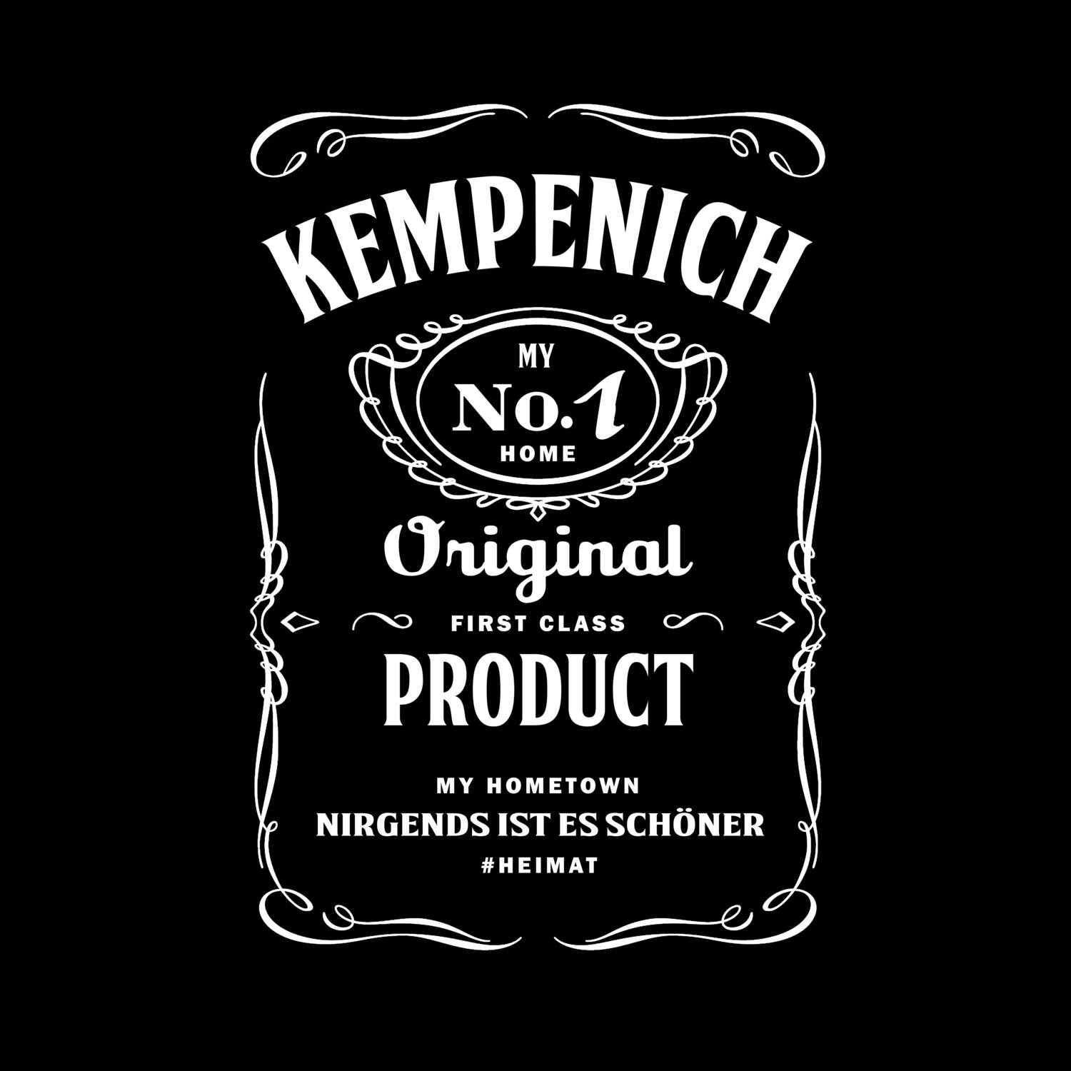 T-Shirt »Jackie« für den Ort »Kempenich«