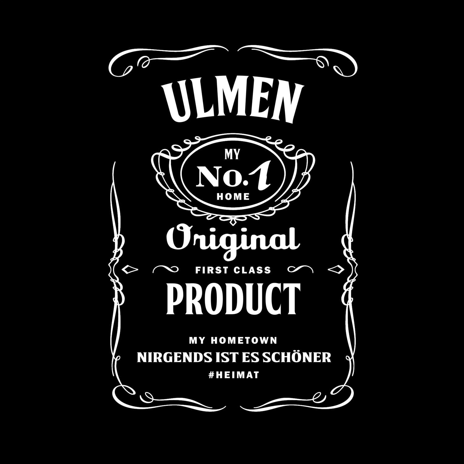 T-Shirt »Jackie« für den Ort »Ulmen«