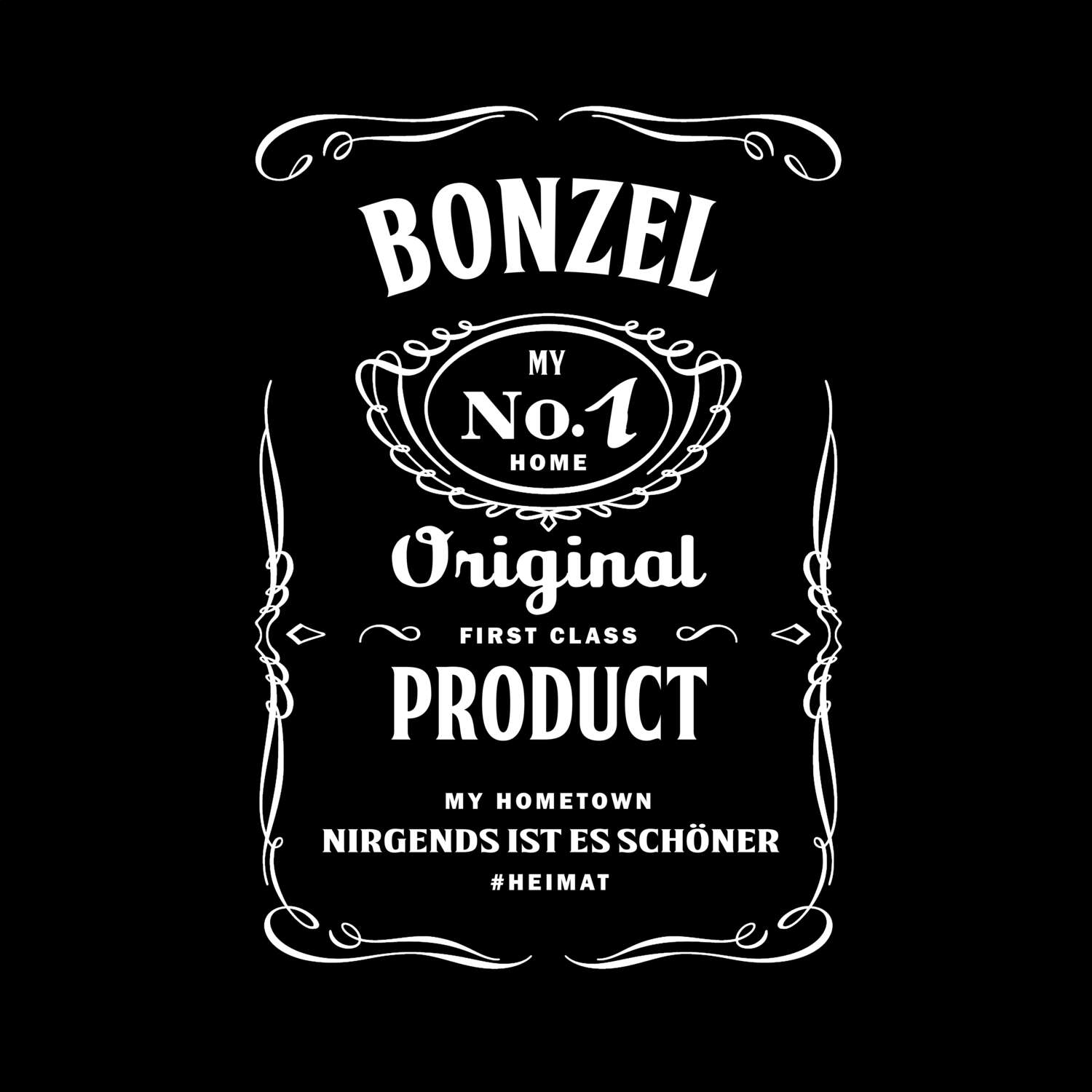 T-Shirt »Jackie« für den Ort »Bonzel«