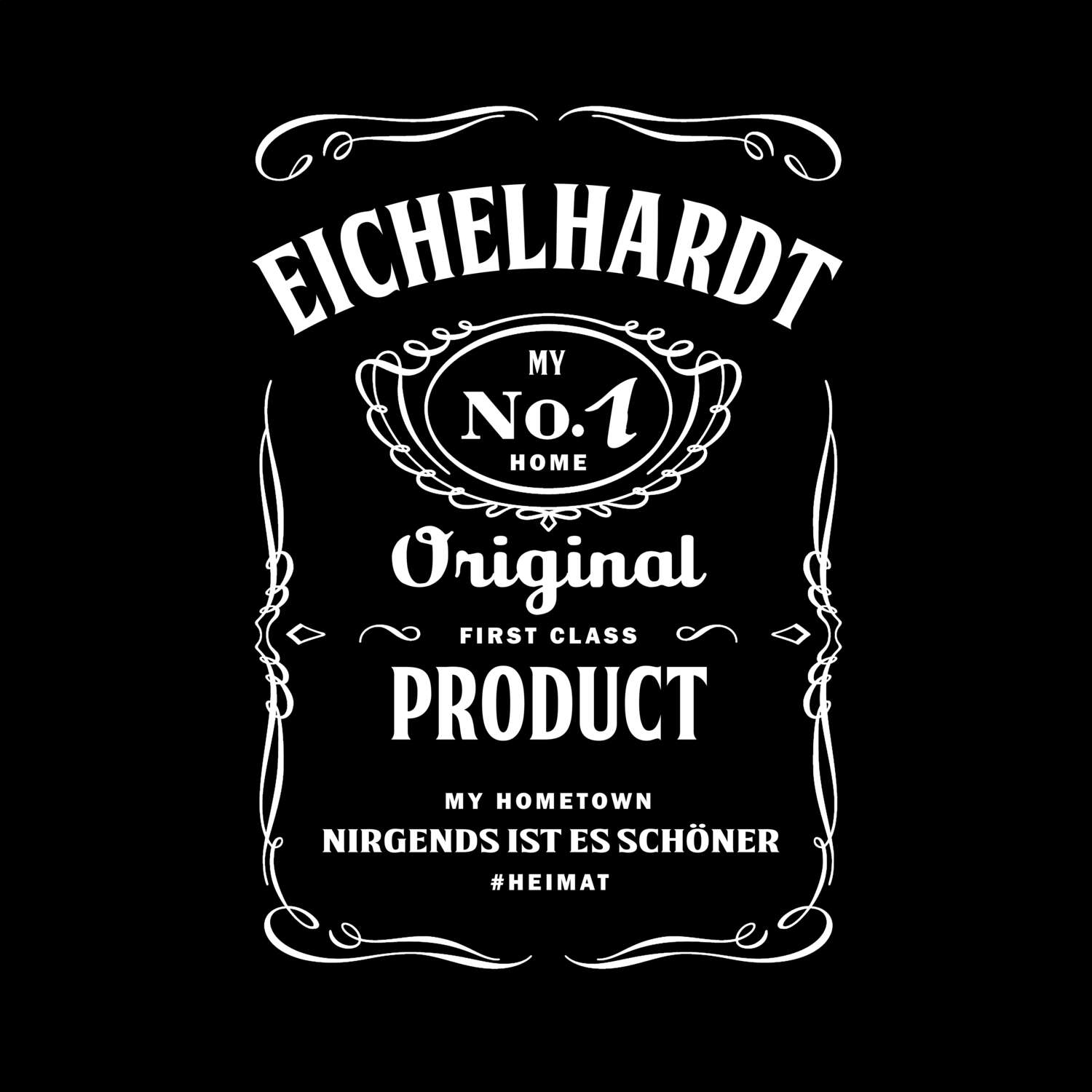 T-Shirt »Jackie« für den Ort »Eichelhardt«