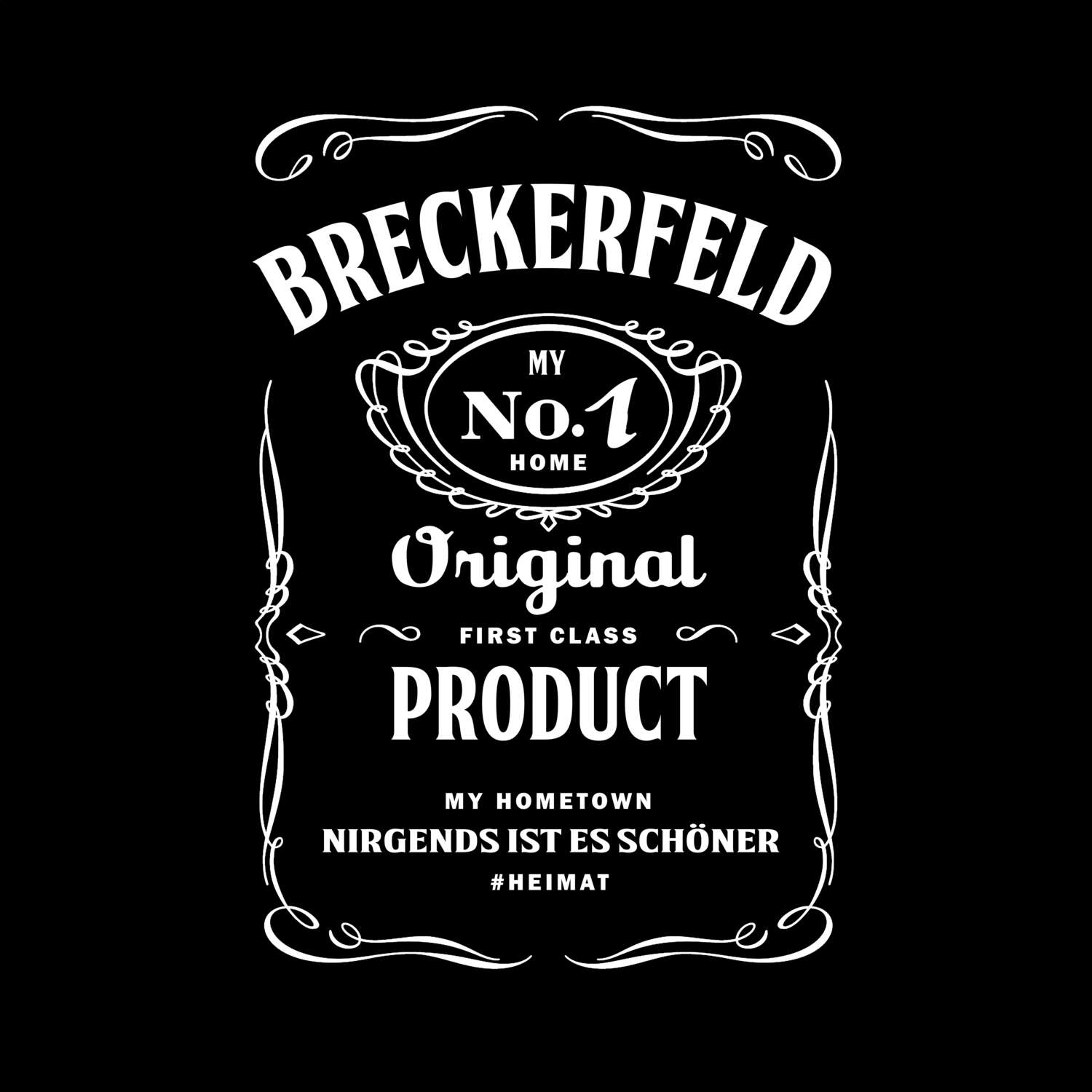 T-Shirt »Jackie« für den Ort »Breckerfeld«