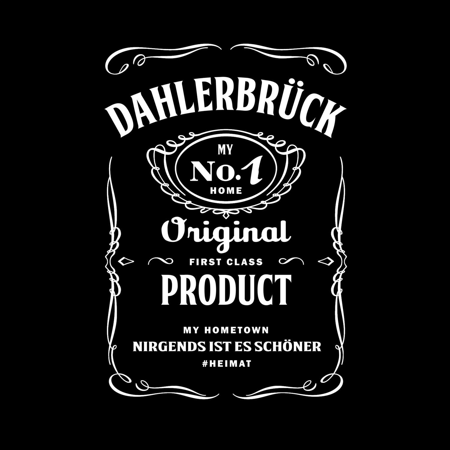 T-Shirt »Jackie« für den Ort »Dahlerbrück«