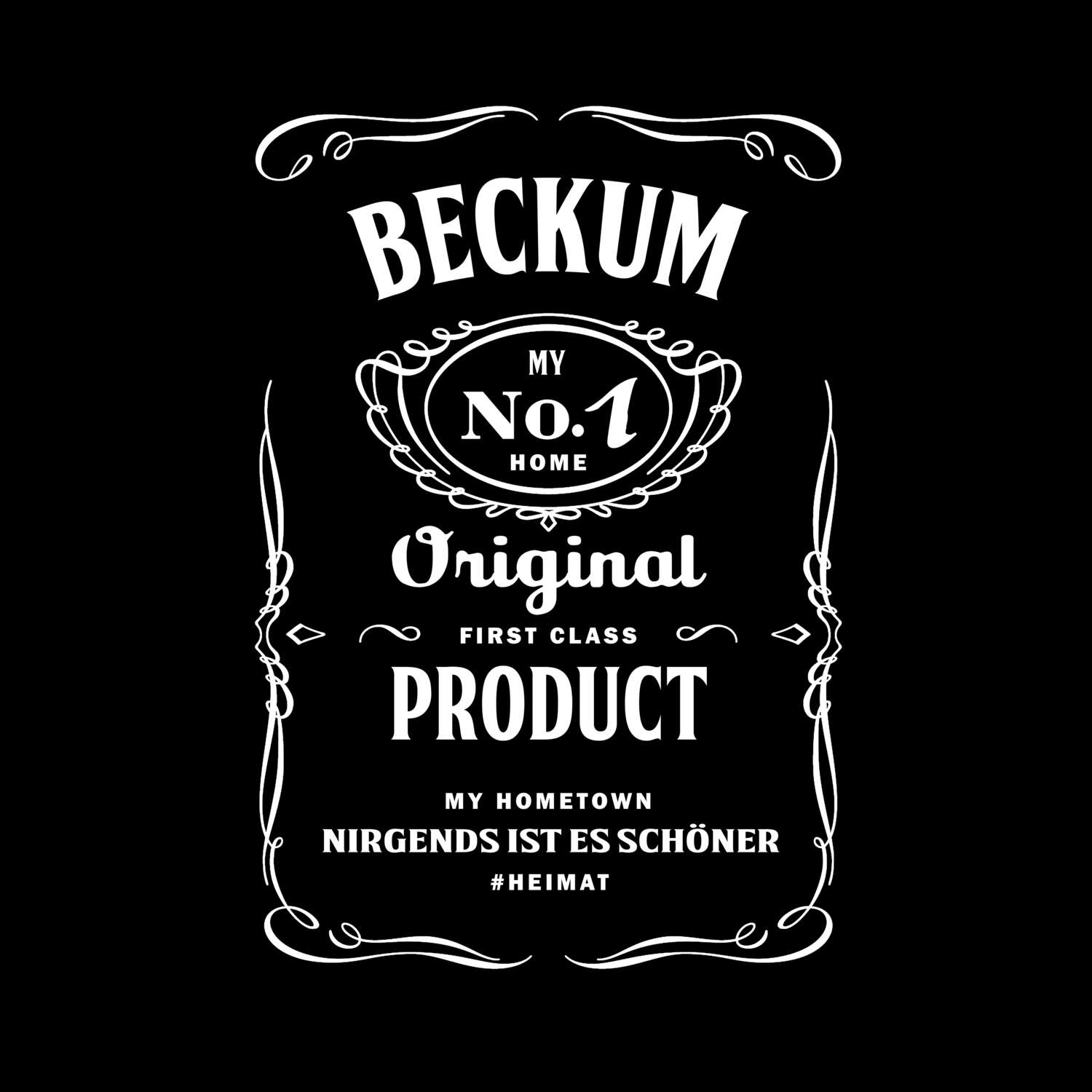 T-Shirt »Jackie« für den Ort »Beckum«