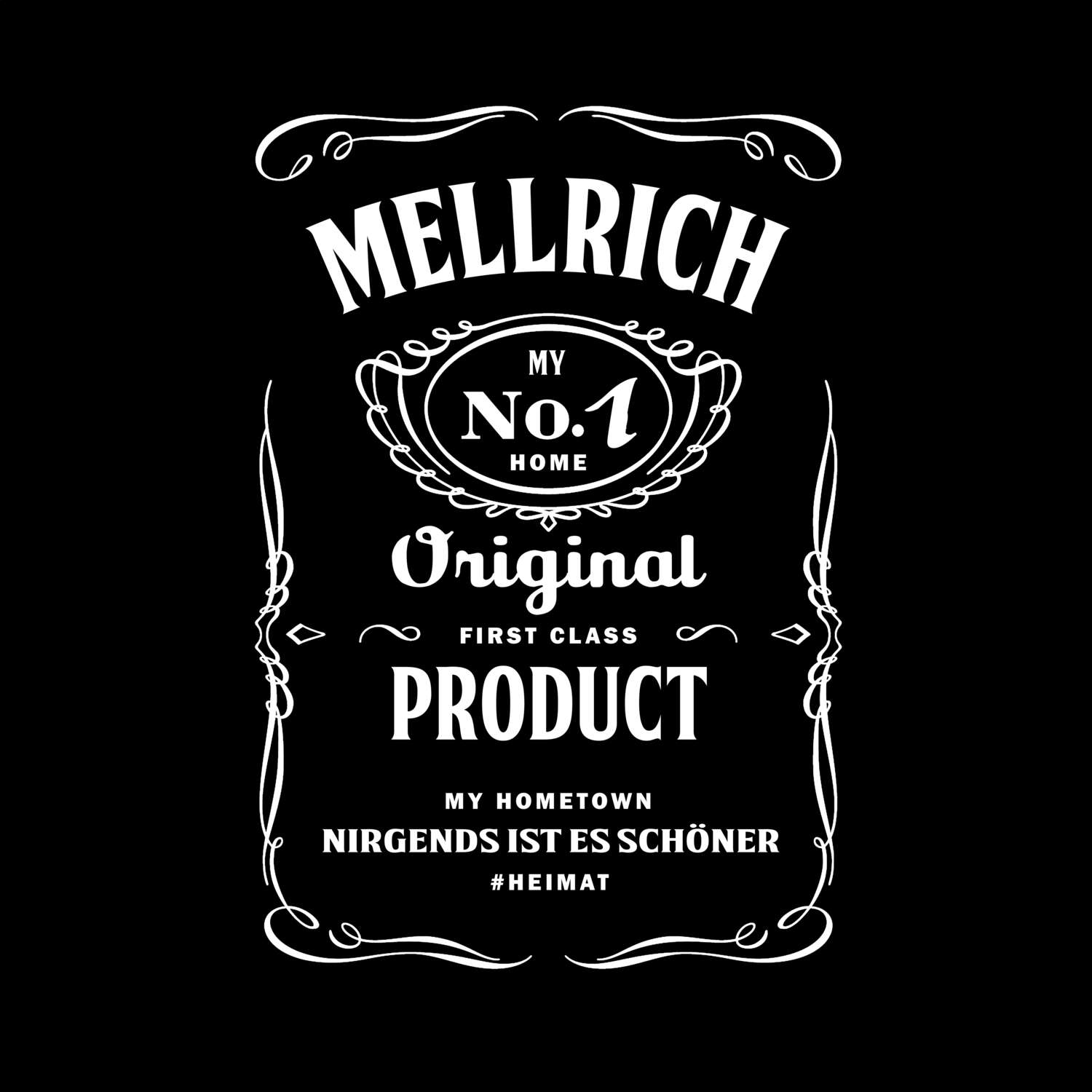 T-Shirt »Jackie« für den Ort »Mellrich«