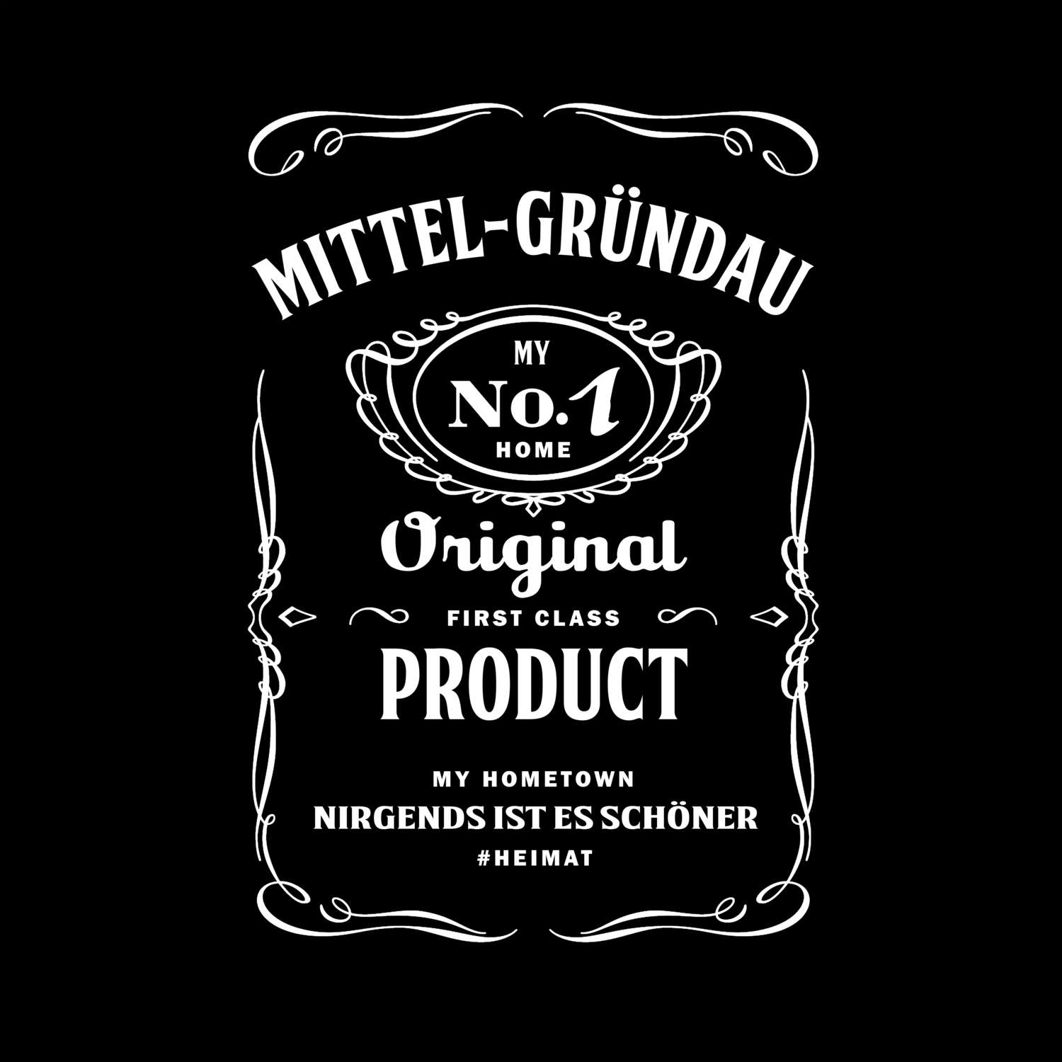 T-Shirt »Jackie« für den Ort »Mittel-Gründau«