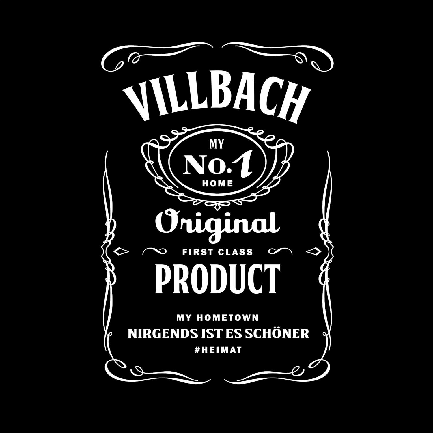 T-Shirt »Jackie« für den Ort »Villbach«